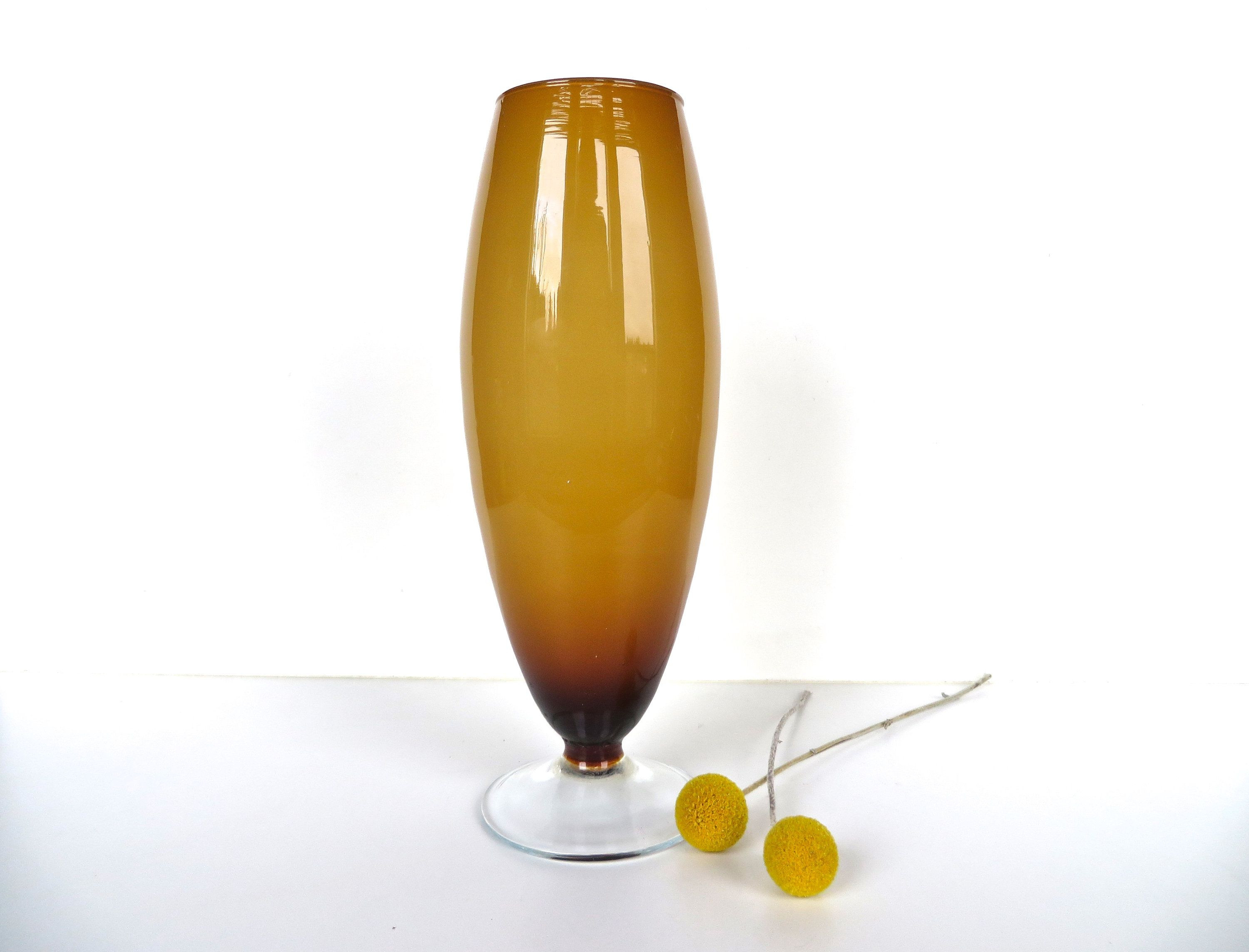 10 Trendy Huge Martini Glass Vase 2024 free download huge martini glass vase of vintage modern empoli butterscotch cased glass vase large amber inside vintage modern empoli butterscotch cased glass vase large amber glass pedestal vase by hervi