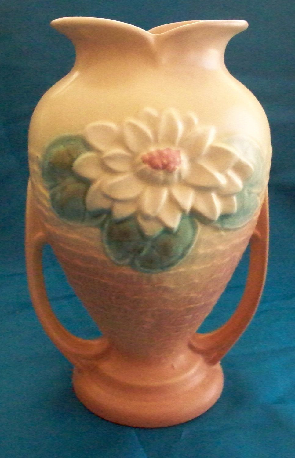 17 Popular Hull Cornucopia Vase 2024 free download hull cornucopia vase of hull art pottery vase dual handle water lily cream and blush mantle inside hull art pottery vase dual handle water lily cream and blush mantle