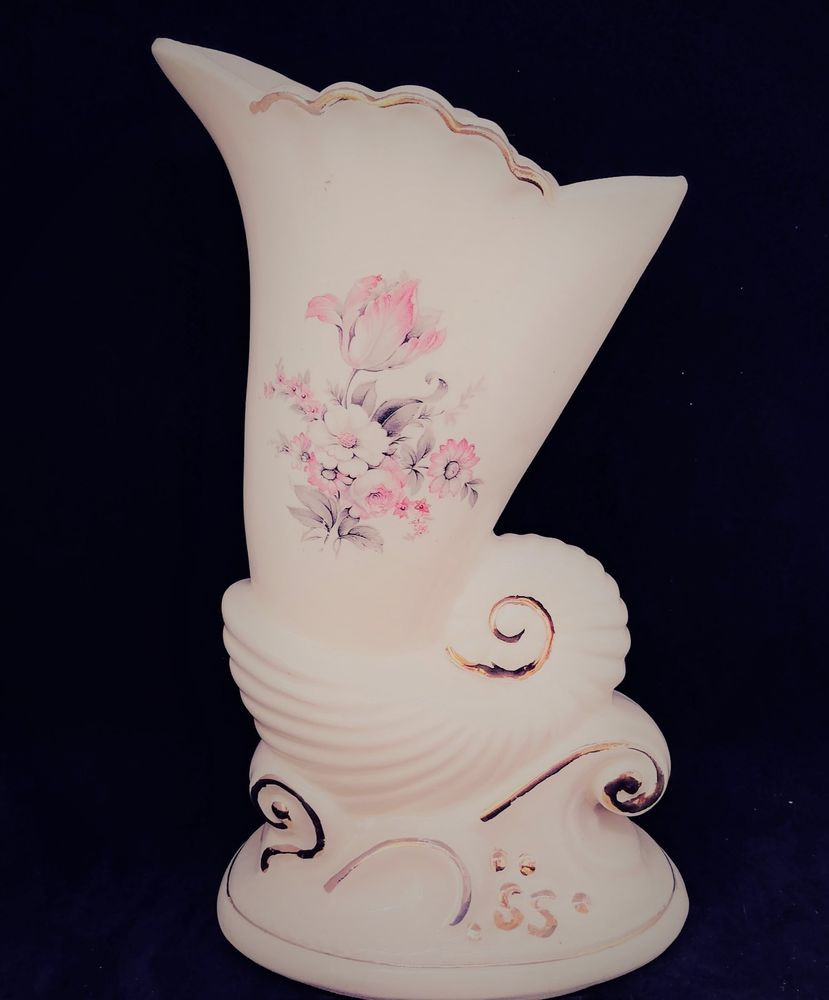 17 Popular Hull Cornucopia Vase 2024 free download hull cornucopia vase of vintage 50s usa hull pottery horn of plenty cornucopia vase 35 a ebay pertaining to s l1000