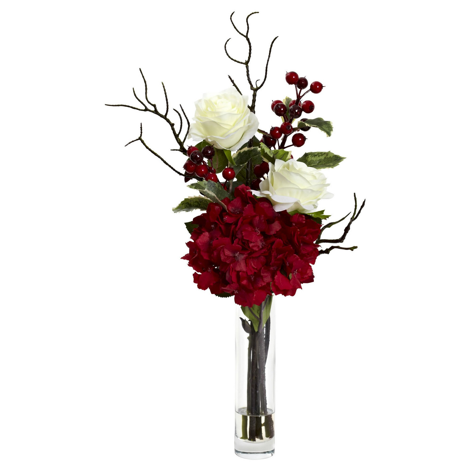 24 Cute Hydrangea In Vase with Acrylic Water 2024 free download hydrangea in vase with acrylic water of merry christmas rose hydrangea arrangement nearly natural red throughout merry christmas rose hydrangea arrangement nearly natural