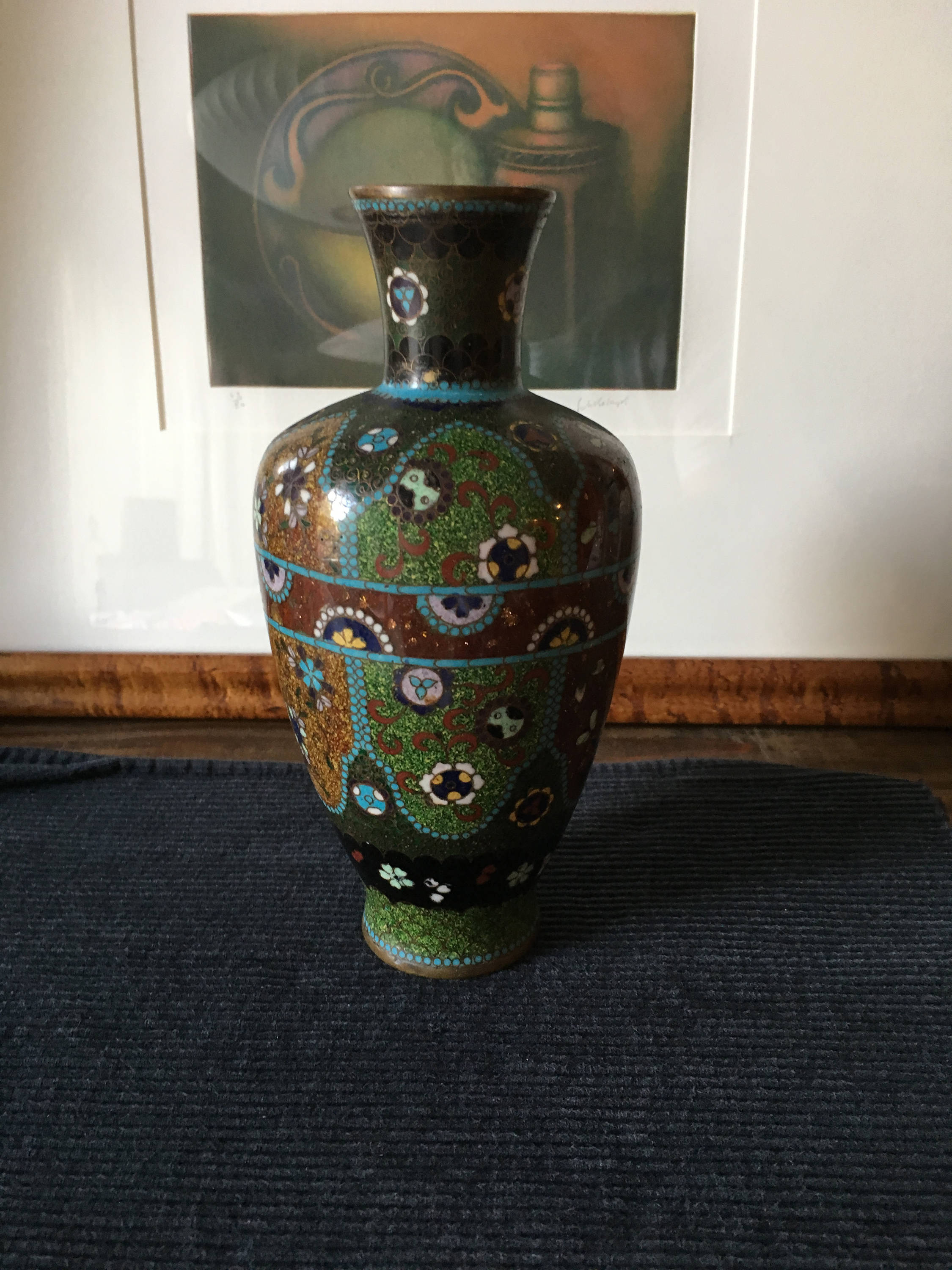 17 attractive Iridescent Art Glass Vase 2024 free download iridescent art glass vase of meiji period japanese cloisonna vase etsy intended for dc29fc294c28ezoom