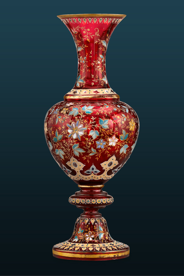 10 Stylish Iridescent Glass Vase 2024 free download iridescent glass vase of this outstanding enameled ruby glass vase was crafted by the for glass