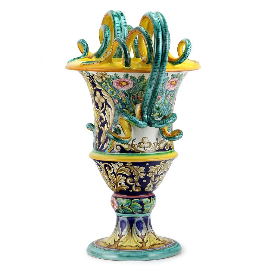 17 Spectacular Italian Hand Painted Vases 2024 free download italian hand painted vases of prima classe one of a kind artistica com within excelsior deruta amphorae xvi century luxury masterpiece