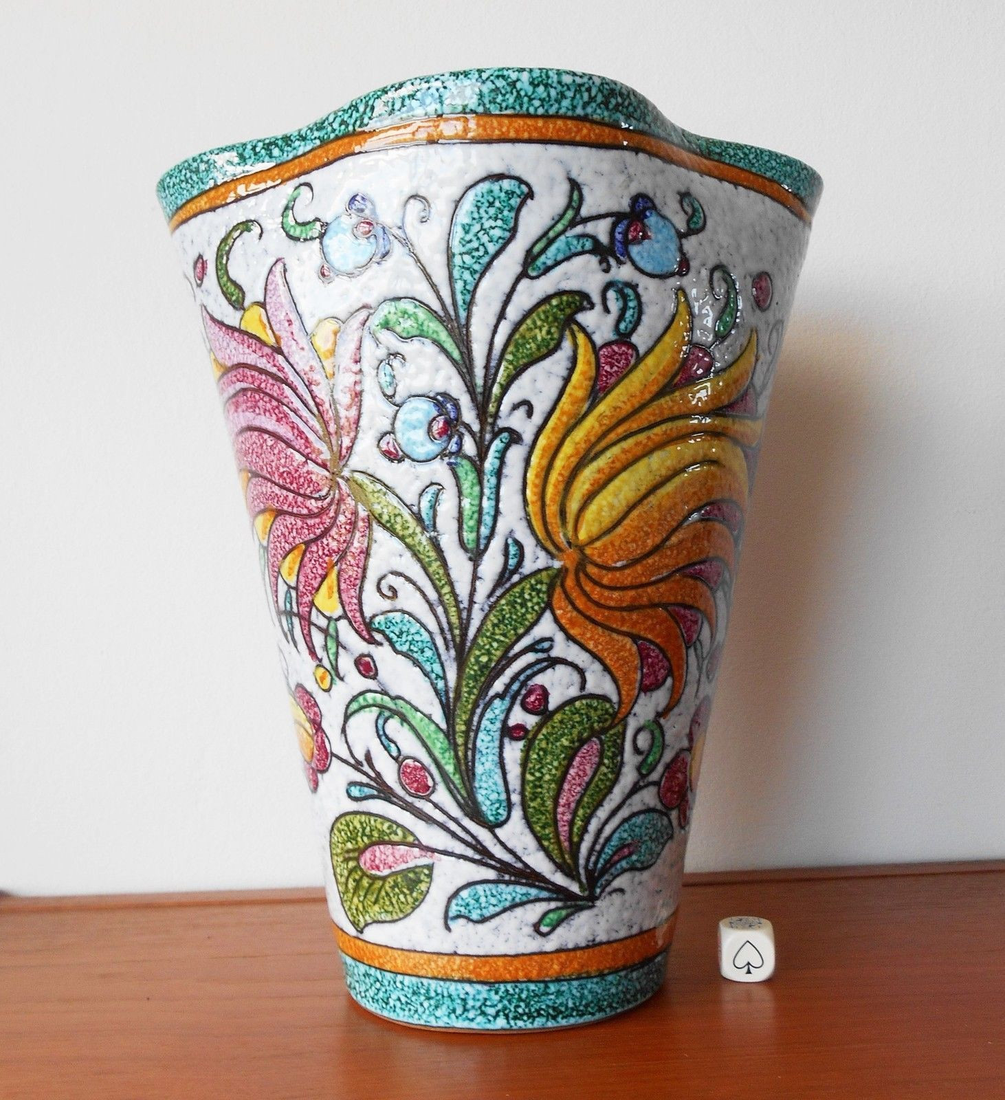 17 Spectacular Italian Hand Painted Vases 2024 free download italian hand painted vases of stock of italian ceramic vases vases artificial plants collection with italian ceramic vases collection fratelli fanciullacci bitossi vase signed italy mid 20th