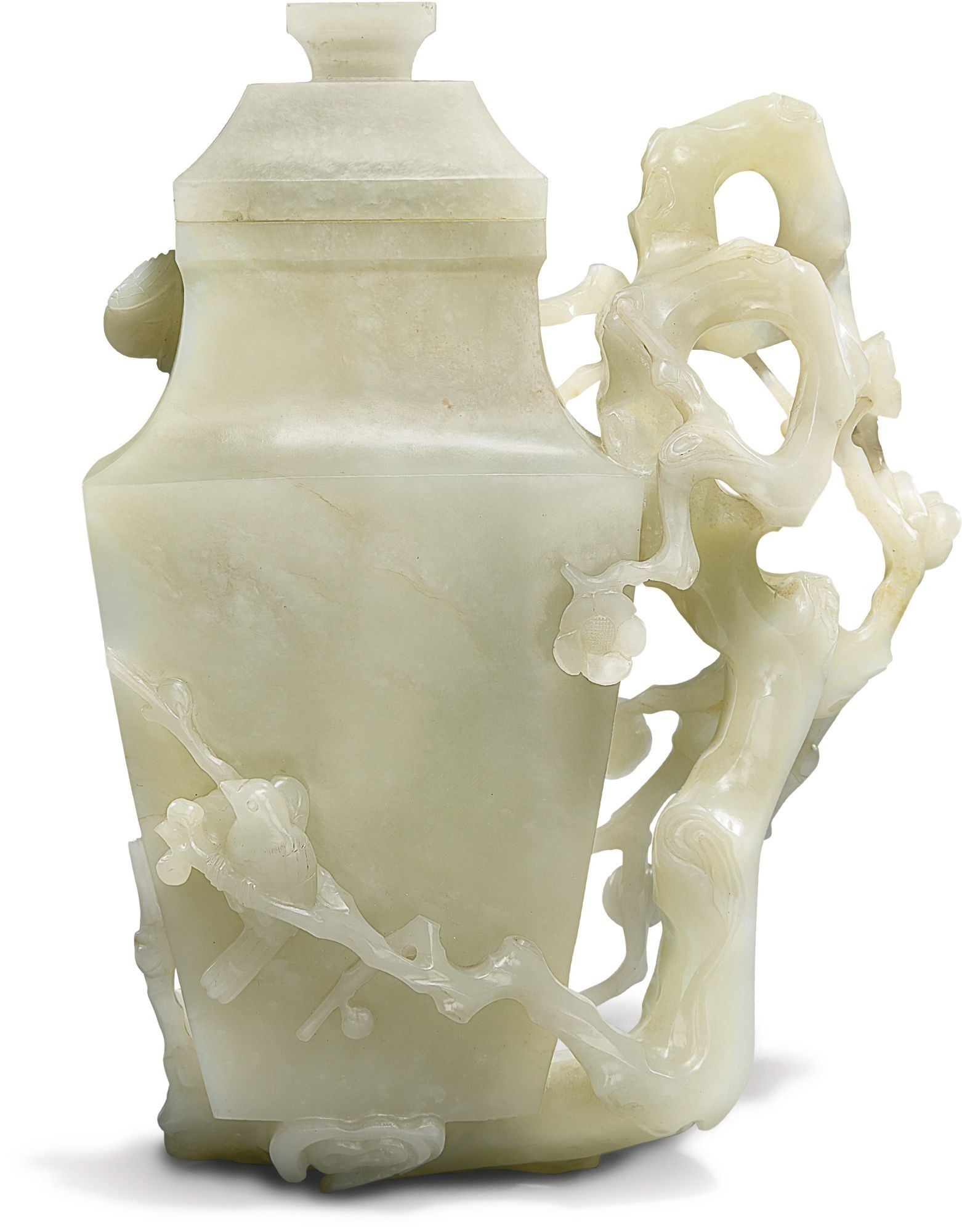 25 Perfect Ivory Ceramic Vase 2024 free download ivory ceramic vase of a pale celadon jade bird and prunus vase and cover qing dynasty intended for a pale celadon jade bird and prunus vase and cover qing dynasty qianlong period