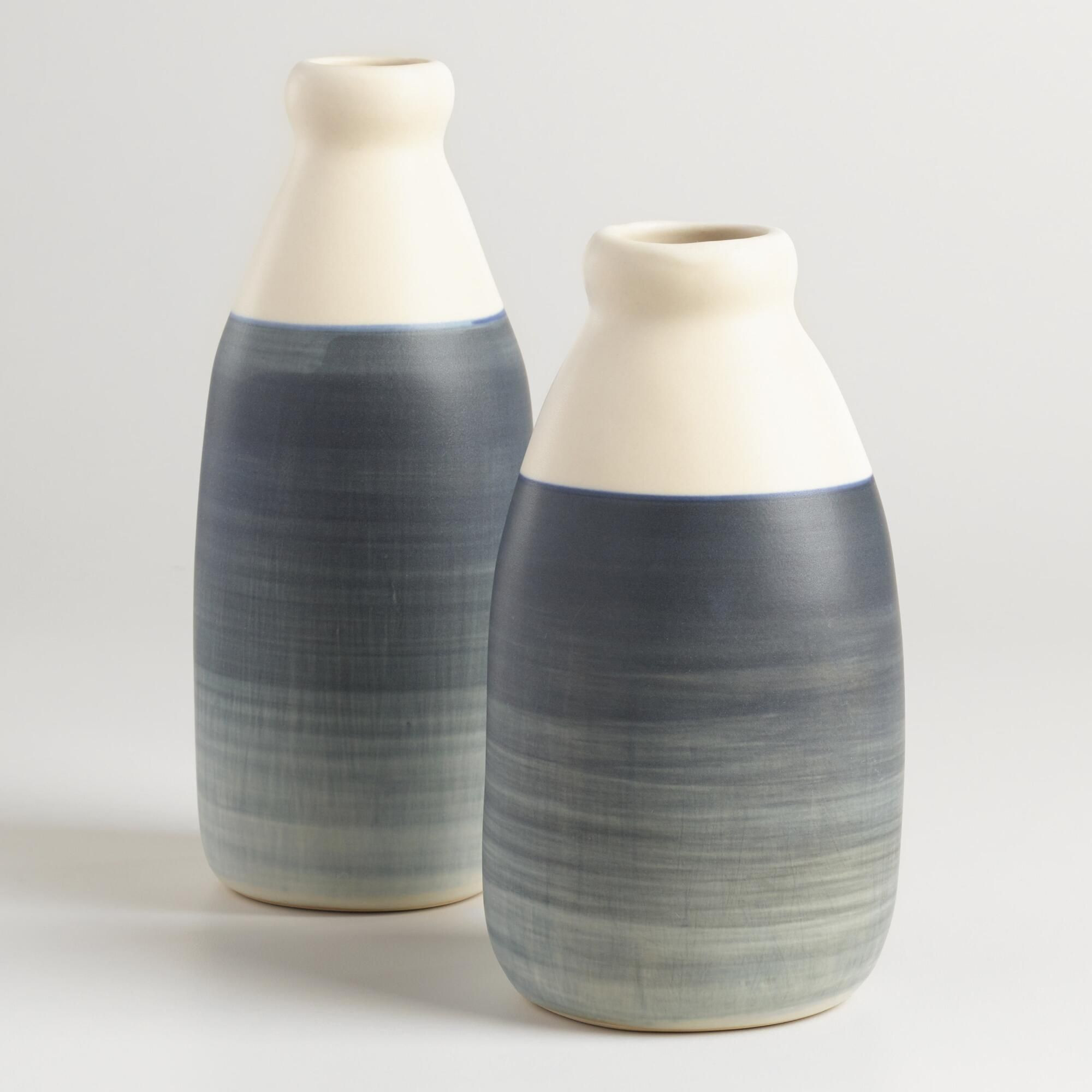 25 Perfect Ivory Ceramic Vase 2024 free download ivory ceramic vase of featuring a unique handcrafted look these vases boast an ombre in featuring a unique handcrafted look these vases boast an ombre gray design on an ivory background pair