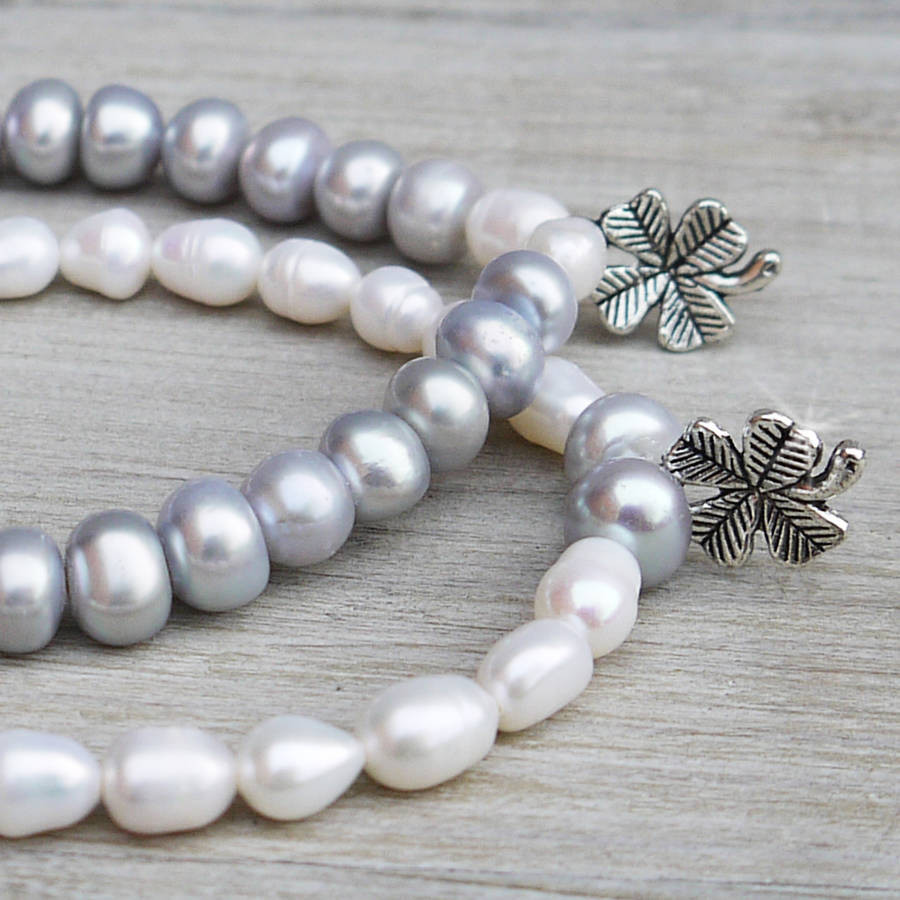 16 Lovely Ivory Pearl Vase Fillers 2024 free download ivory pearl vase fillers of lucky four leaf clover pearl bracelet by amanda janes with regard to amanda janes freshwater pearl charm bracelets