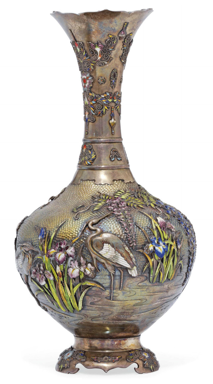 22 Perfect Japanese Bronze Vase Meiji Period 2024 free download japanese bronze vase meiji period of a silver and cloisonna vase signed yoshihide meiji period late with regard to a silver and cloisonna vase signed yoshihide meiji period late 19th century