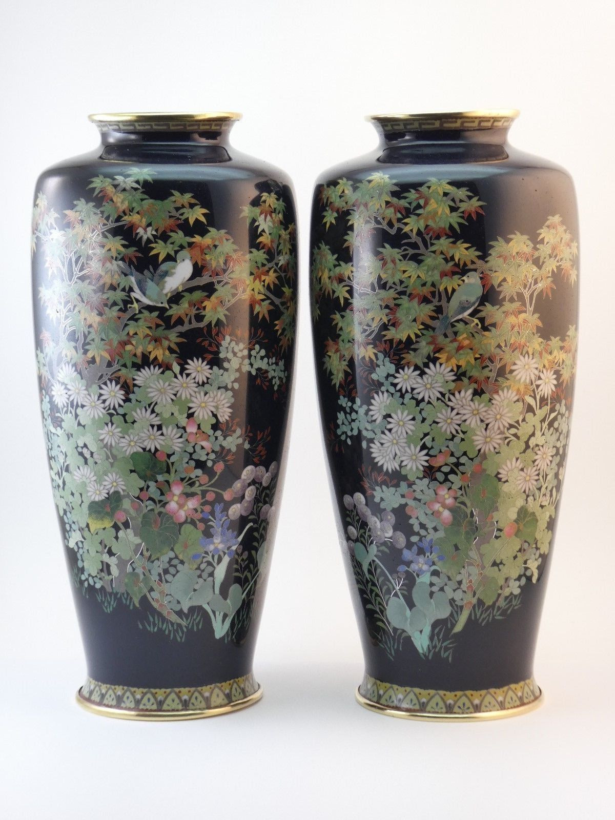 14 Popular Japanese Cloisonne Vase Value 2024 free download japanese cloisonne vase value of hayashi hachizaemon antique meiji period pair of silver wire within hayashi hachizaemon antique meiji period pair of silver wire japanese cloisonna vases