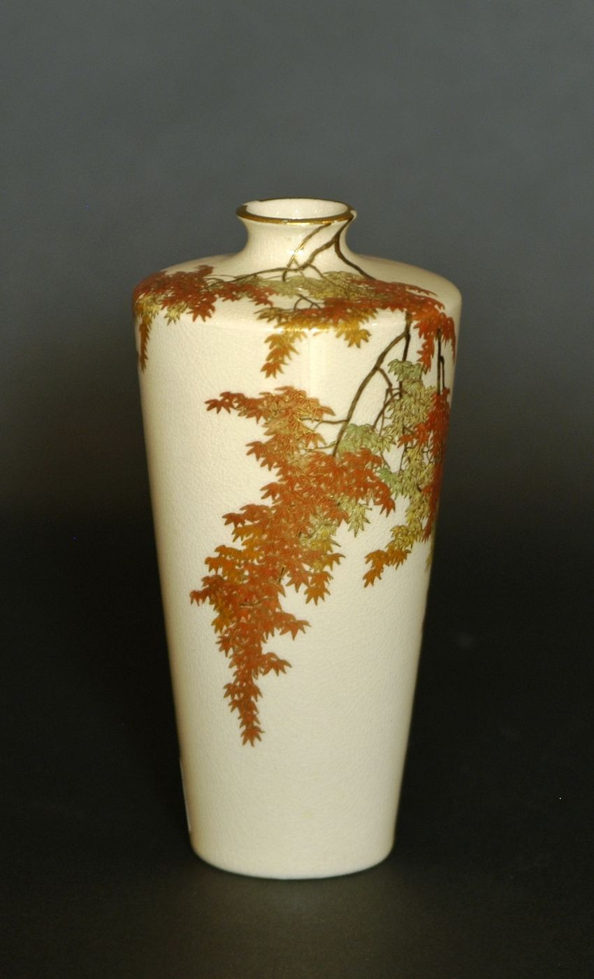 24 Stylish Japanese Vase Shapes 2024 free download japanese vase shapes of satsuma vase with momiji detail japanesedecorativeart throughout ceramic art