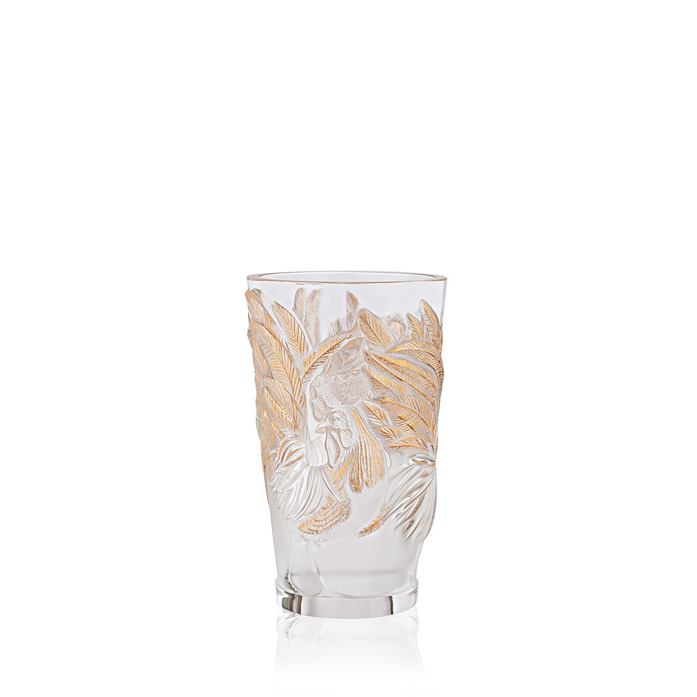 12 Famous Lalique Crystal Dampierre Vase 2024 free download lalique crystal dampierre vase of rooster vase limited edition 888 pieces clear crystal and gold with regard to rooster vase limited edition 888 pieces clear crystal and gold stamped