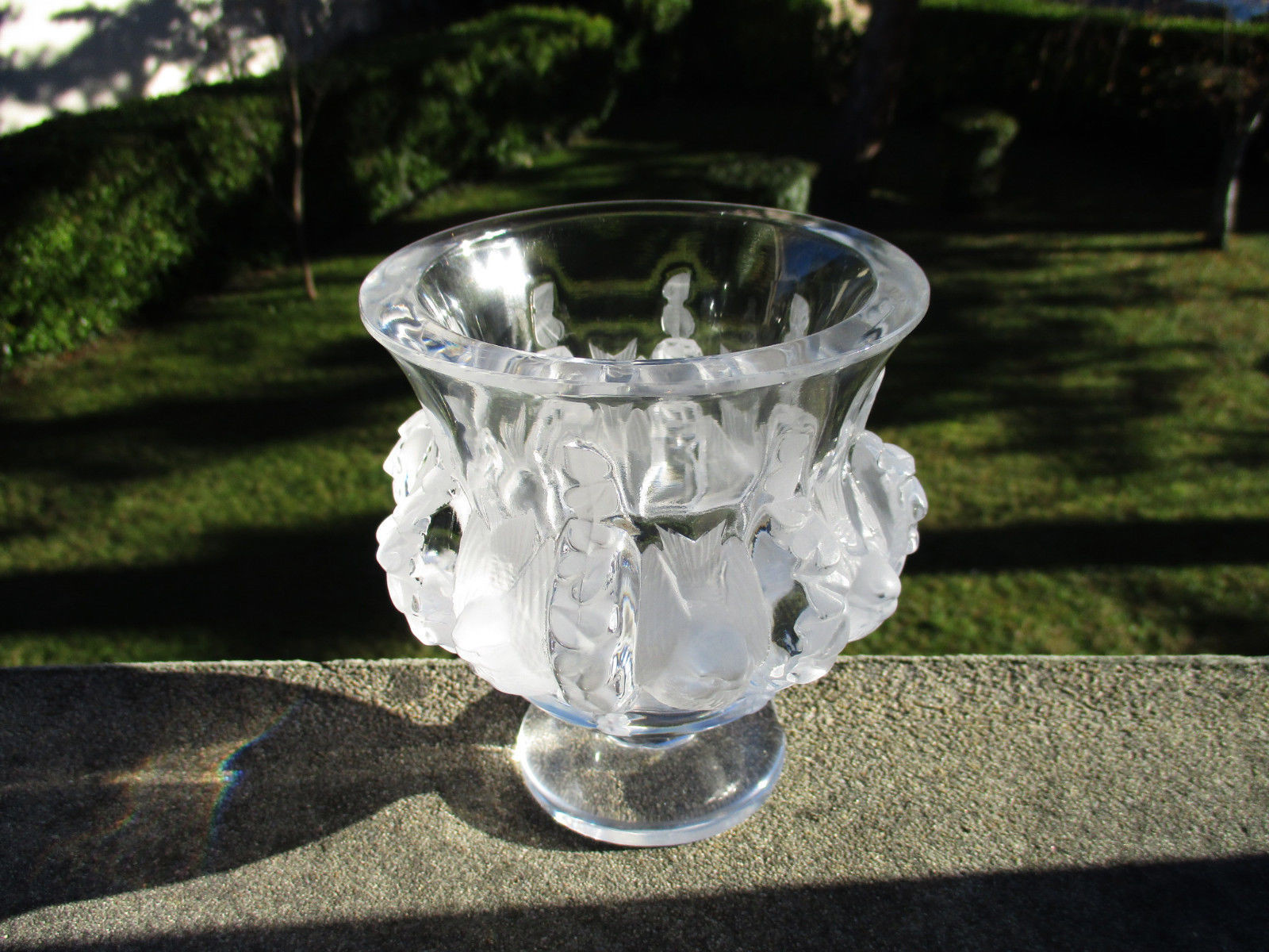 14 Lovely Lalique Dampierre Vase 2024 free download lalique dampierre vase of superbe ancien vase en cristal aux oiseaux lalique france modac2a8le inside 1 sur 12 superbe ancien vase en cristal aux oiseaux lalique france modac2a8le dampierre 