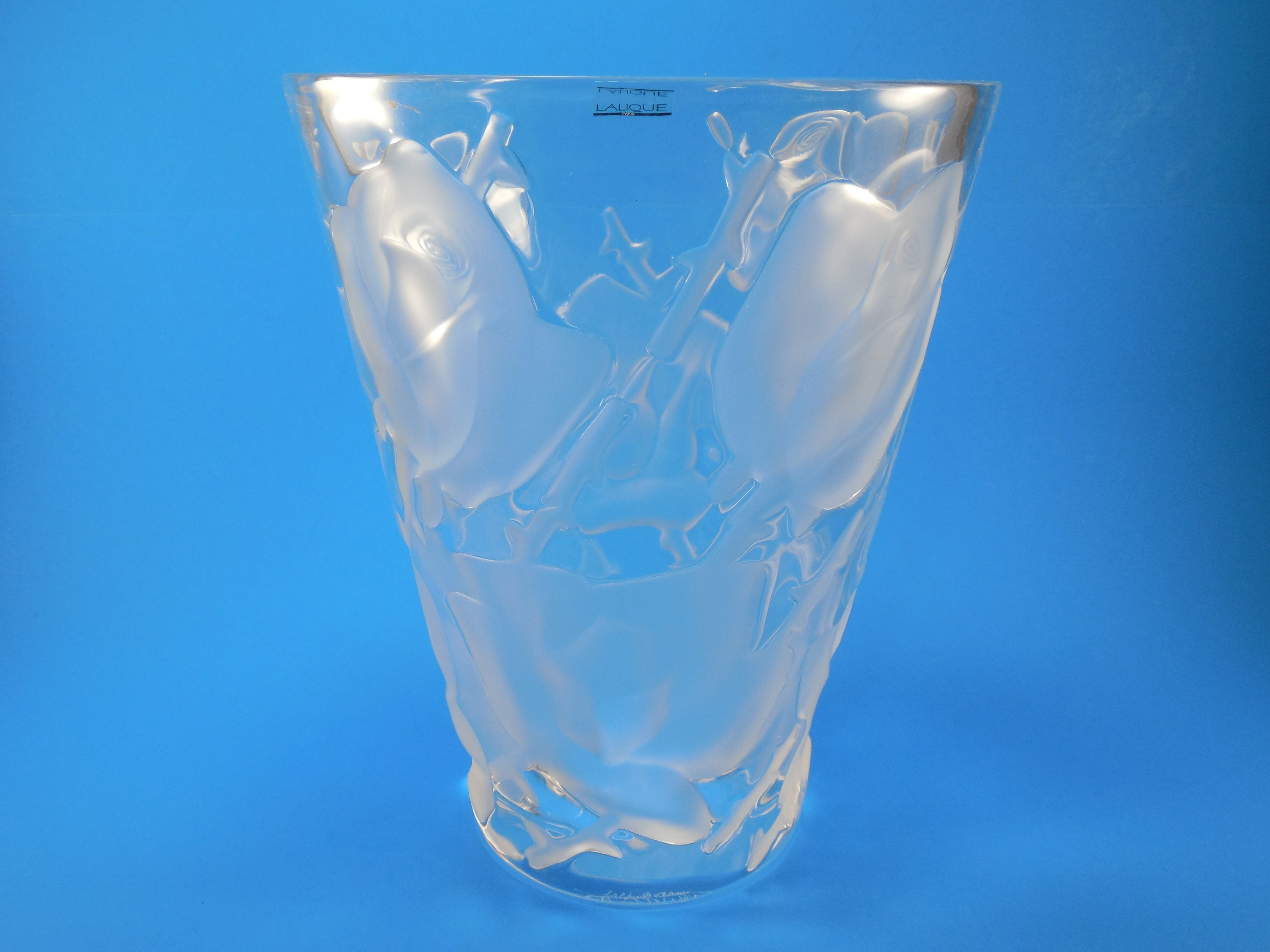 13 Stunning Lalique Glass Vase 2024 free download lalique glass vase of vintage lalique ispahan rose waza strony podpisane przez marie etsy pertaining to dc29fc294c28epowiac299ksz