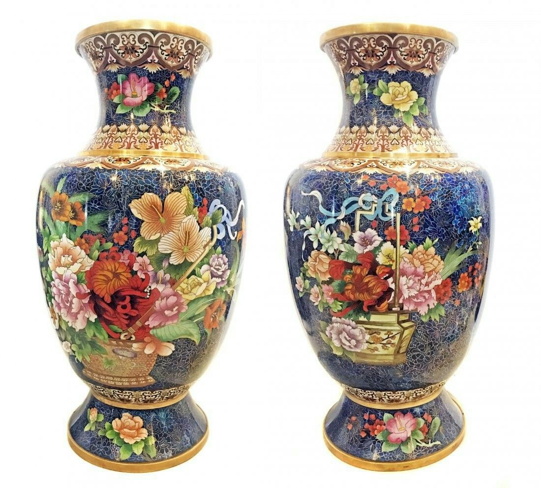 23 Best Large Ceramic Flower Vase 2024 free download large ceramic flower vase of a pair of large chinese cloisonne enamel vases cloisonne for intended for a pair of large chinese cloisonne enamel vases