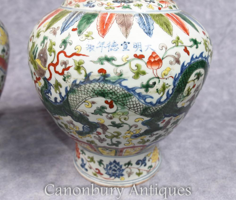 30 Stylish Large Ceramic Vases and Urns 2024 free download large ceramic vases and urns of pair chinese qianlong porcelain vases dragon urns ceramic china ebay within additional images