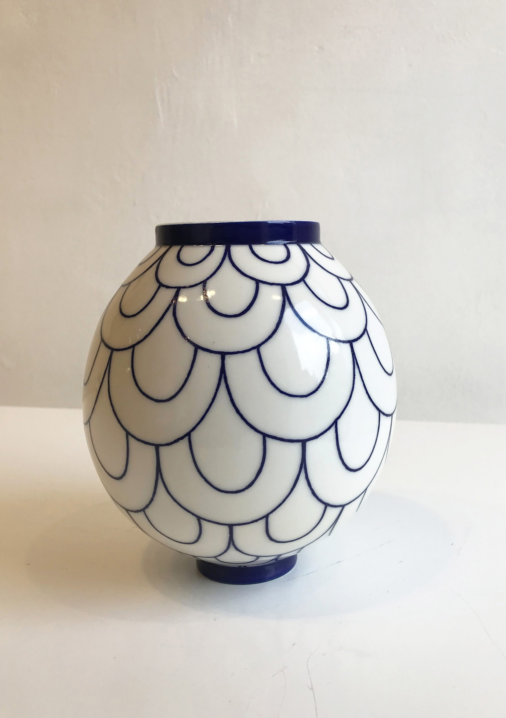 30 Stylish Large Ceramic Vases and Urns 2024 free download large ceramic vases and urns of rhian malin double scallop moon jar large sarah wiseman gallery throughout double scallop moon jar large