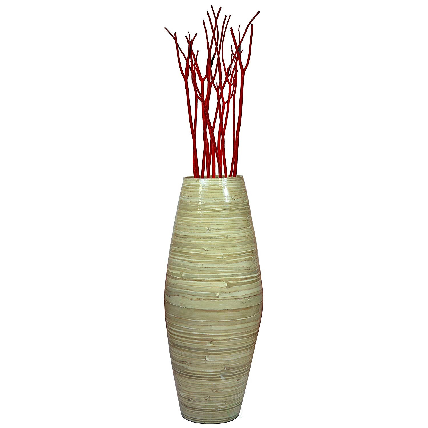 23 Lovely Large Floor Vases for Sale 2024 free download large floor vases for sale of amazon com uniquewise 27 5 tall bamboo floor vase red home for amazon com uniquewise 27 5 tall bamboo floor vase red home kitchen