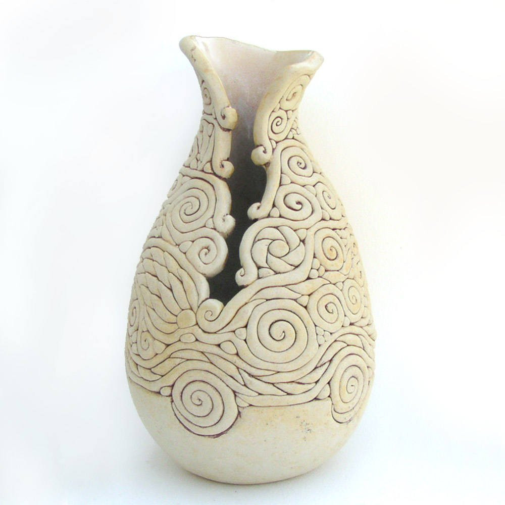 26 Lovable Large Mexican Pottery Vases 2024 free download large mexican pottery vases of ivory colored coil vase exposed coil vessel decorative etsy within dc29fc294c28ezoom