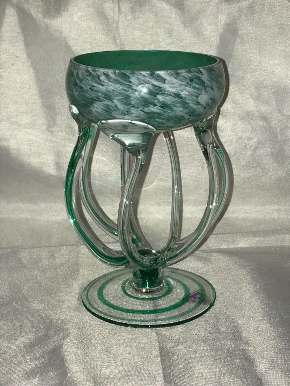 15 Ideal Lead Crystal Vase Made In Poland 2024 free download lead crystal vase made in poland of green emerald art deco glass jozefina krosno poland hand blown regarding 2 of 8