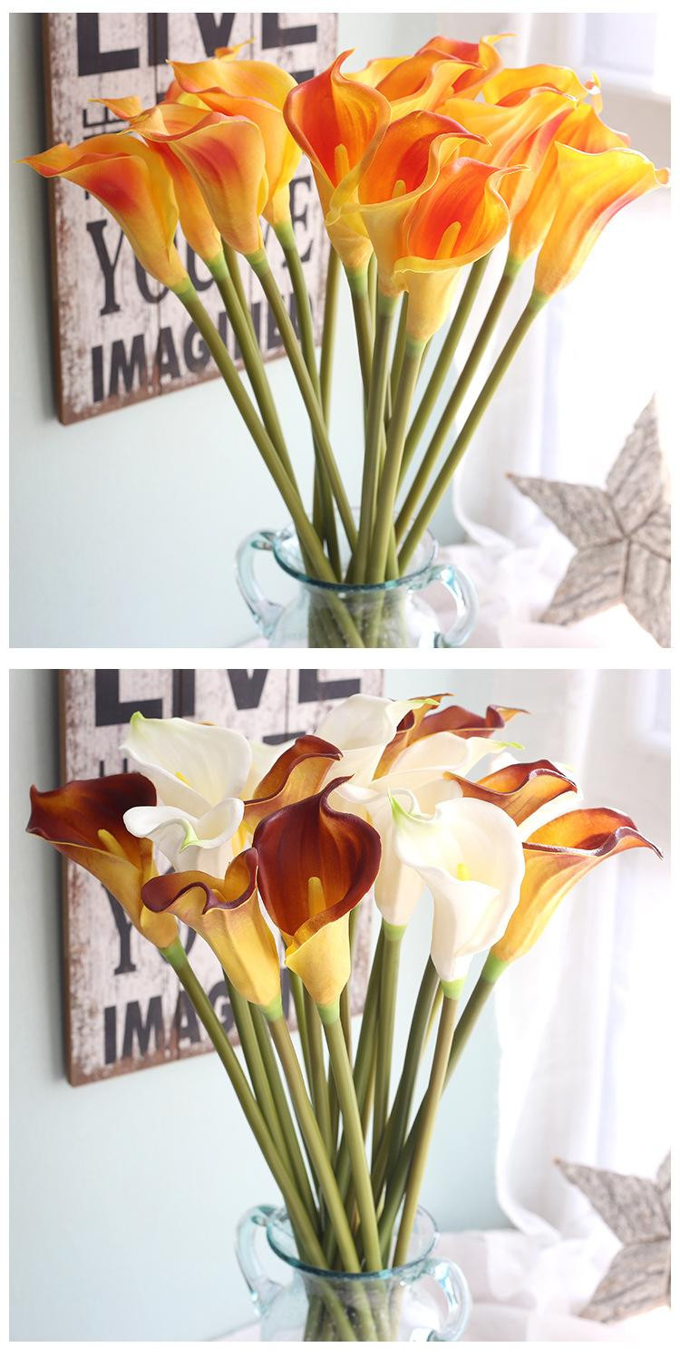 13 Best Lily Shaped Vase 2024 free download lily shaped vase of artificial calla lily flower simulation real touch pe flowers hand in 1 real touch calla not including vase