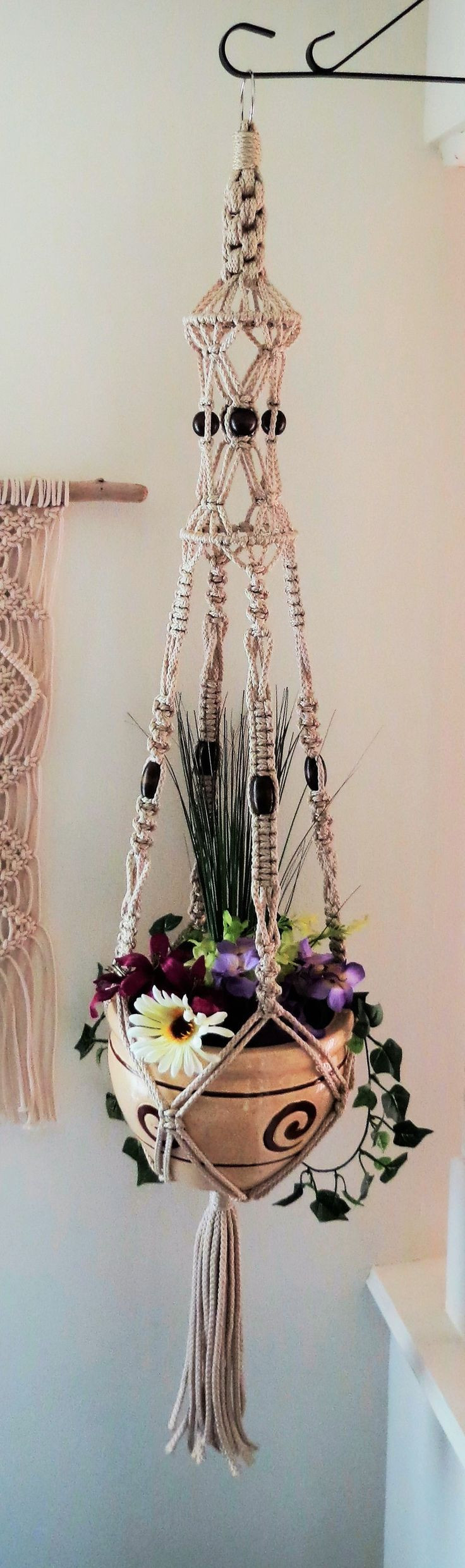 22 Fabulous Macrame Hanging Flower Vase 2024 free download macrame hanging flower vase of 254 best a bit of whimsy images on pinterest macrame wall hangings inside macrame hanging planter birdcage macrame plant hanger 52 pearl macrame pot