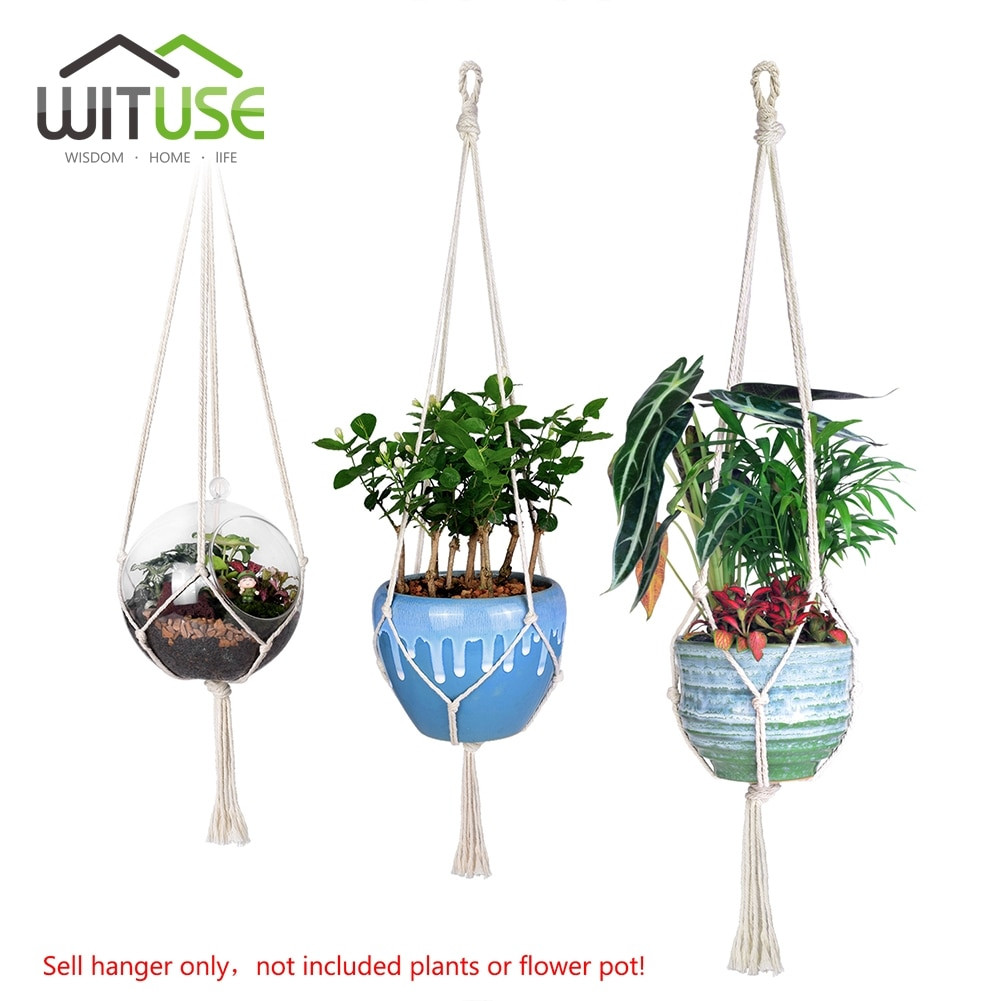 22 Fabulous Macrame Hanging Flower Vase 2024 free download macrame hanging flower vase of new plant hanger pot holder cotton rope handmade 4 legs life kitchen for wituse flower pot hooks cotton rope plant hanger home garden balcony wall hanging plan