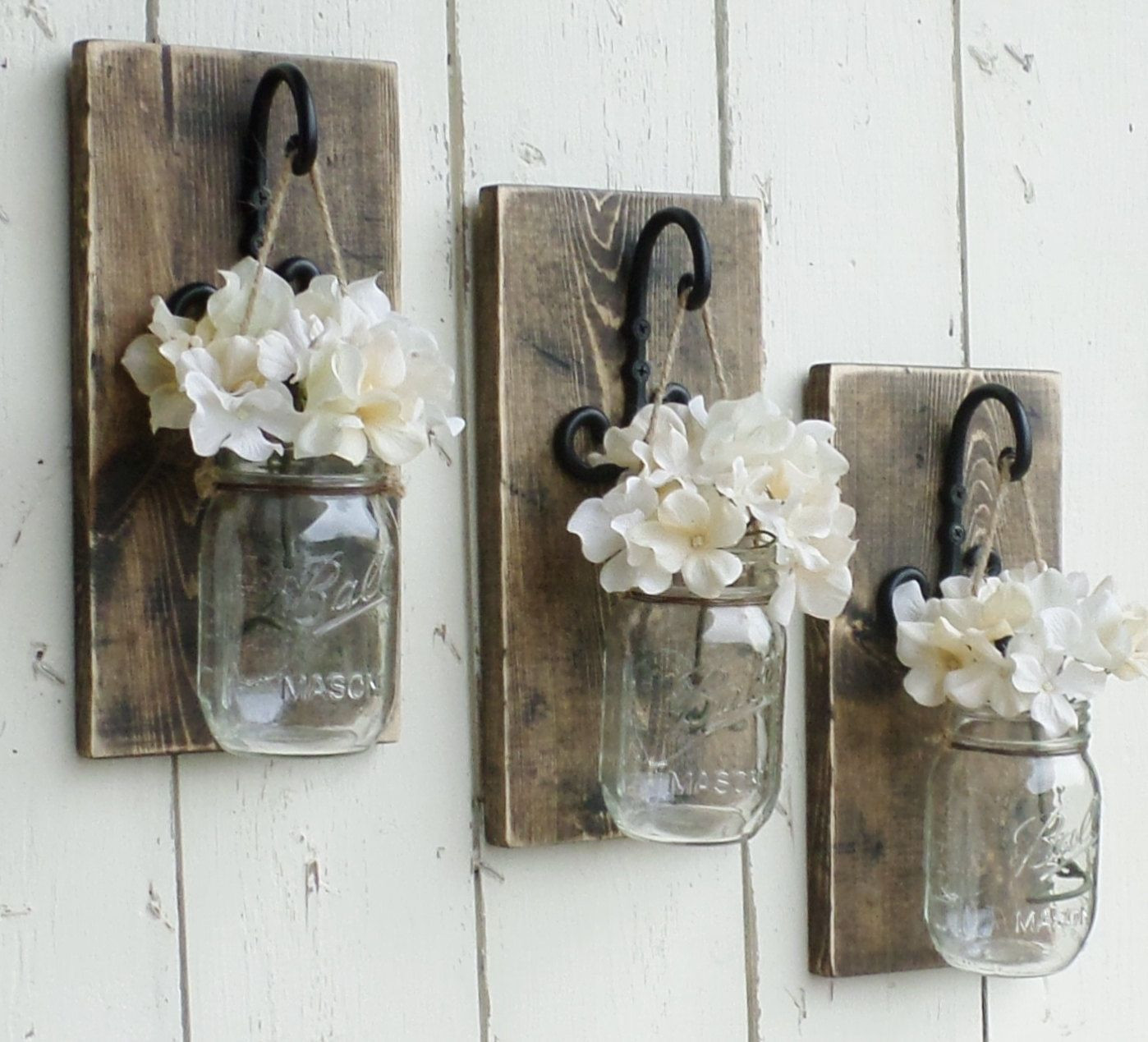 27 Awesome Mason Jar Picture Frame Vase 2024 free download mason jar picture frame vase of set of 2 hanging mason jar sconce wood wall decor rustic inside wood wall decor 3 individual hanging mason jars candle lantern made to order 48 00 usd by cott