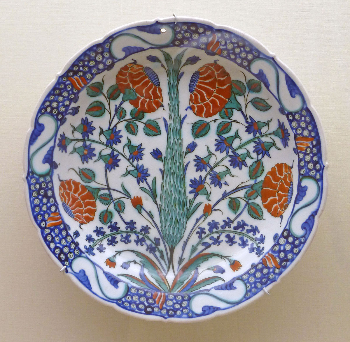 25 Lovely Ming Dynasty Vase Value 2024 free download ming dynasty vase value of iznik pottery wikipedia intended for 1200px cypress tree decorated ottoman pottery p1000591 jpg