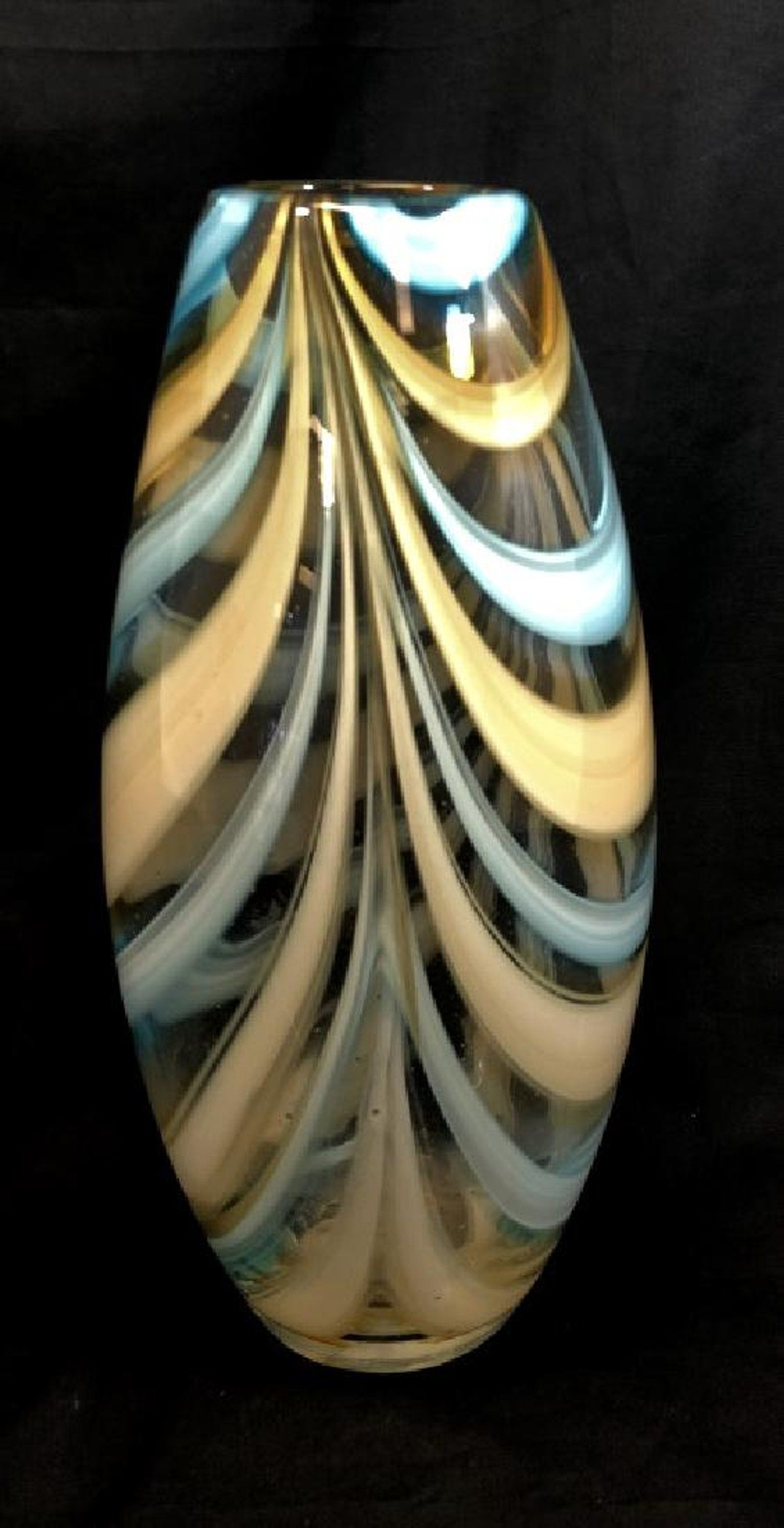 18 Cute Murano Glass Vase 2024 free download murano glass vase of stunning murano pulled lines blue yellow vase on art pinterest pertaining to stunning murano pulled lines blue yellow vase