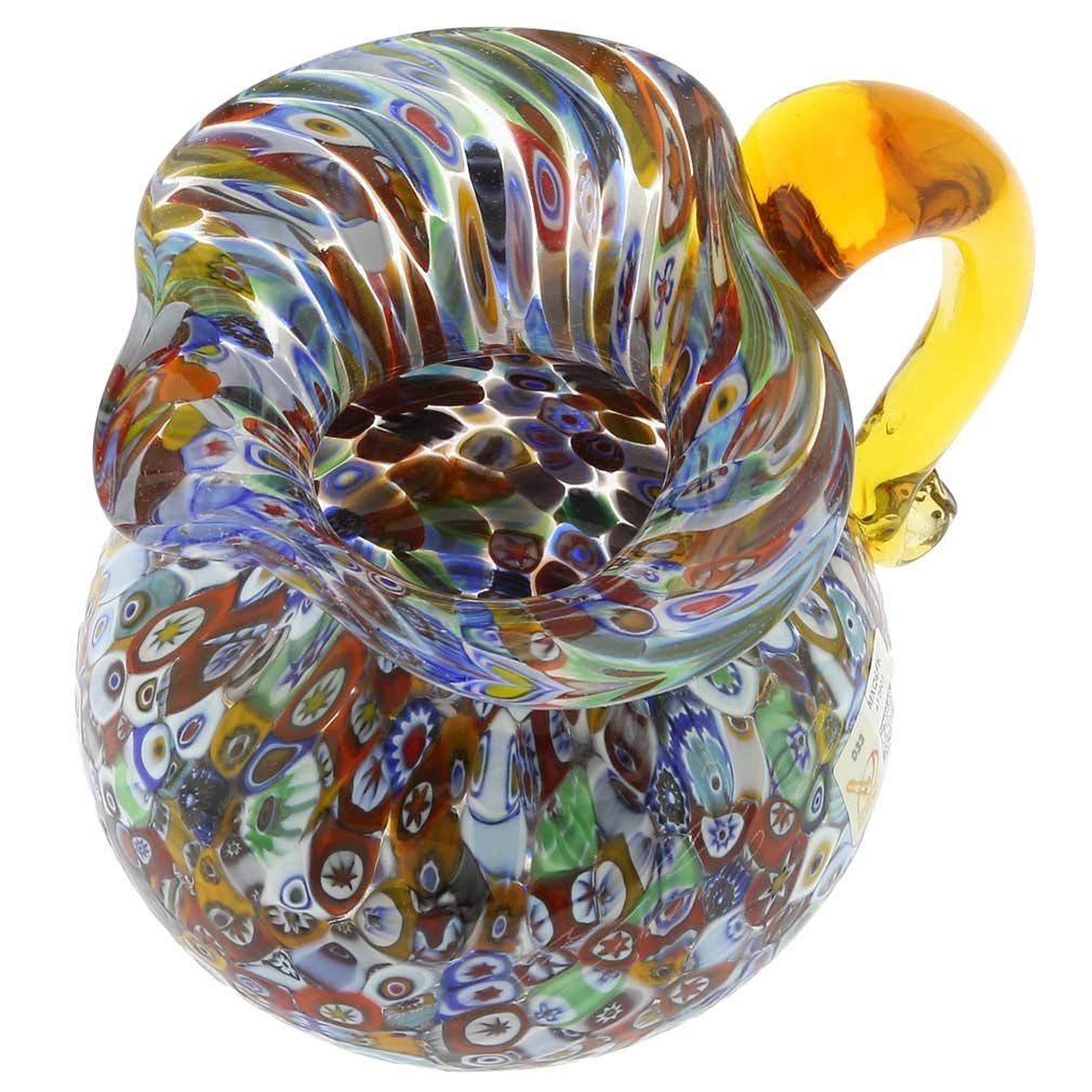 30 Fabulous Murano Millefiori Glass Vase 2024 free download murano millefiori glass vase of amazon com glassofvenice murano glass millefiori pitcher or carafe for amazon com glassofvenice murano glass millefiori pitcher or carafe home kitchen