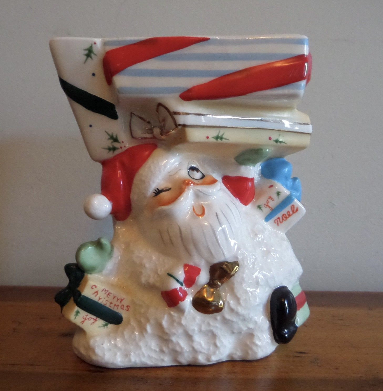 26 Ideal Napco Head Vase 2024 free download napco head vase of holt howard ceramic skiing santa with 2 little santa on chain pertaining to vintage napco ceramic christmas santa claus planter vase rare