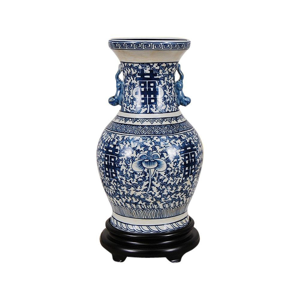 20 Recommended oriental Porcelain Vase 2024 free download oriental porcelain vase of beautiful oriental blue and white double happiness porcelain vase regarding beautiful oriental blue and white double happiness porcelain vase with base 14