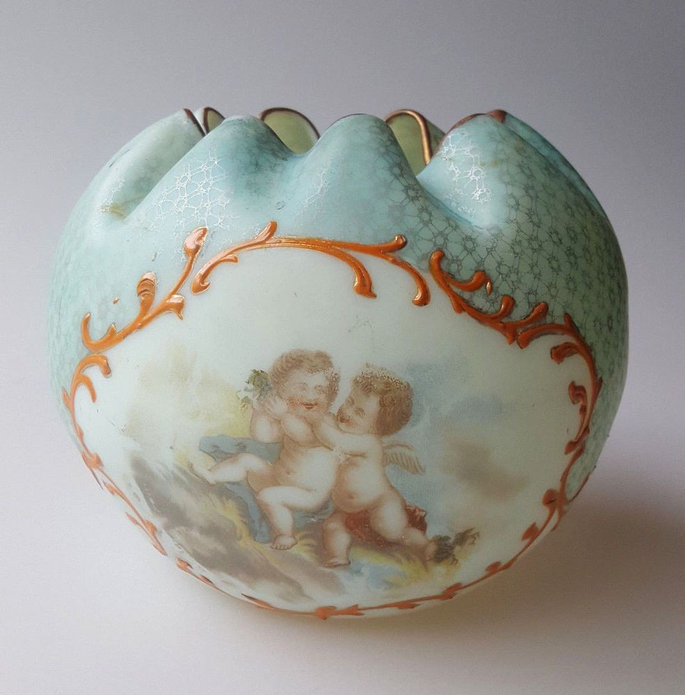 23 Recommended Otagiri Japan Bud Vase 2024 free download otagiri japan bud vase of victorian satin glass rose bowl with cherubs blue lace print raised intended for victorian satin glass rose bowl with cherubs blue lace print raised gold trim