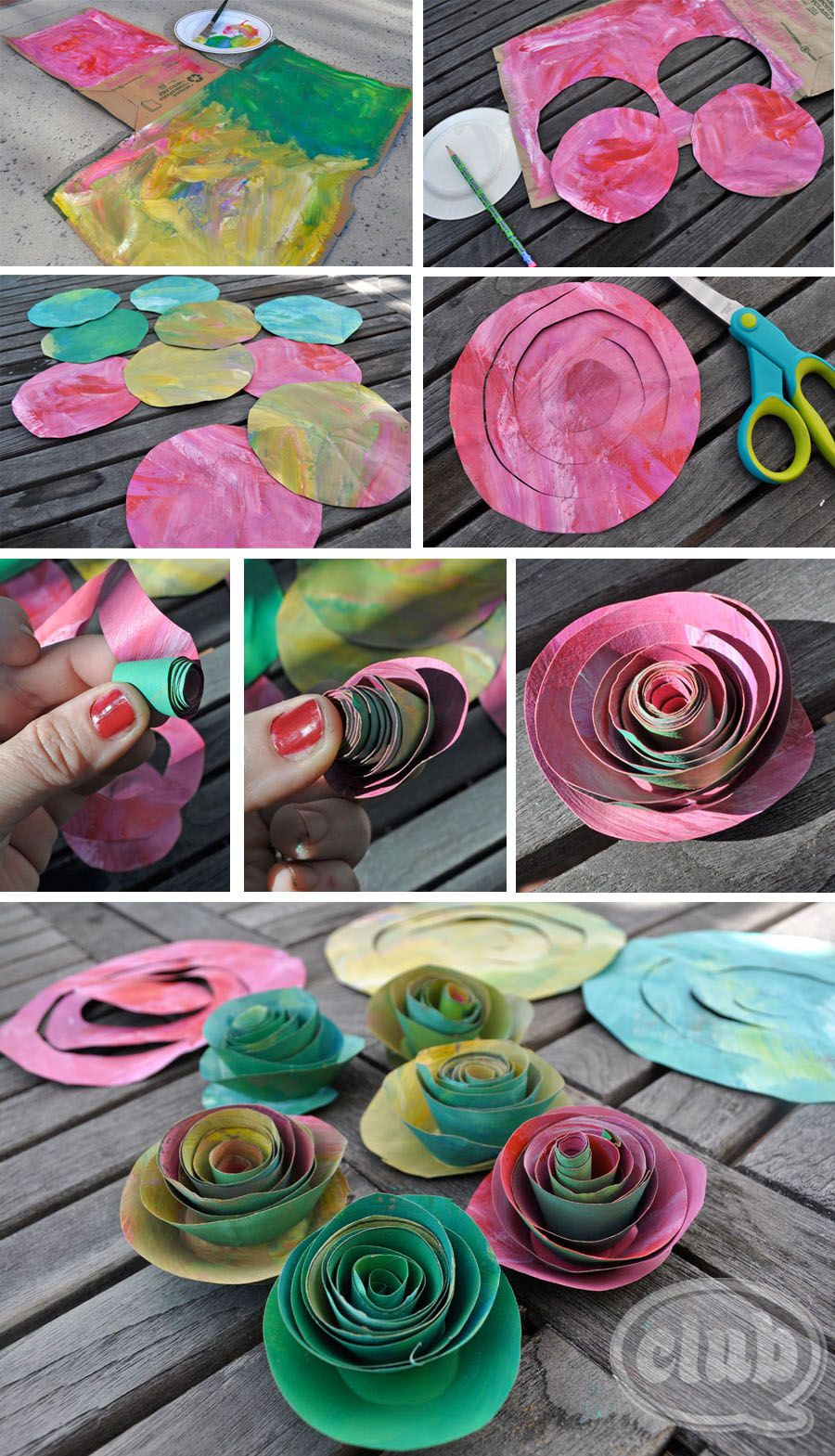 20 Popular Paper Bag Flower Vase 2024 free download paper bag flower vase of great diy on how to make your own painted roses bouquet from regarding great diy on how to make your own painted roses bouquet from ordinary paper grocery bags