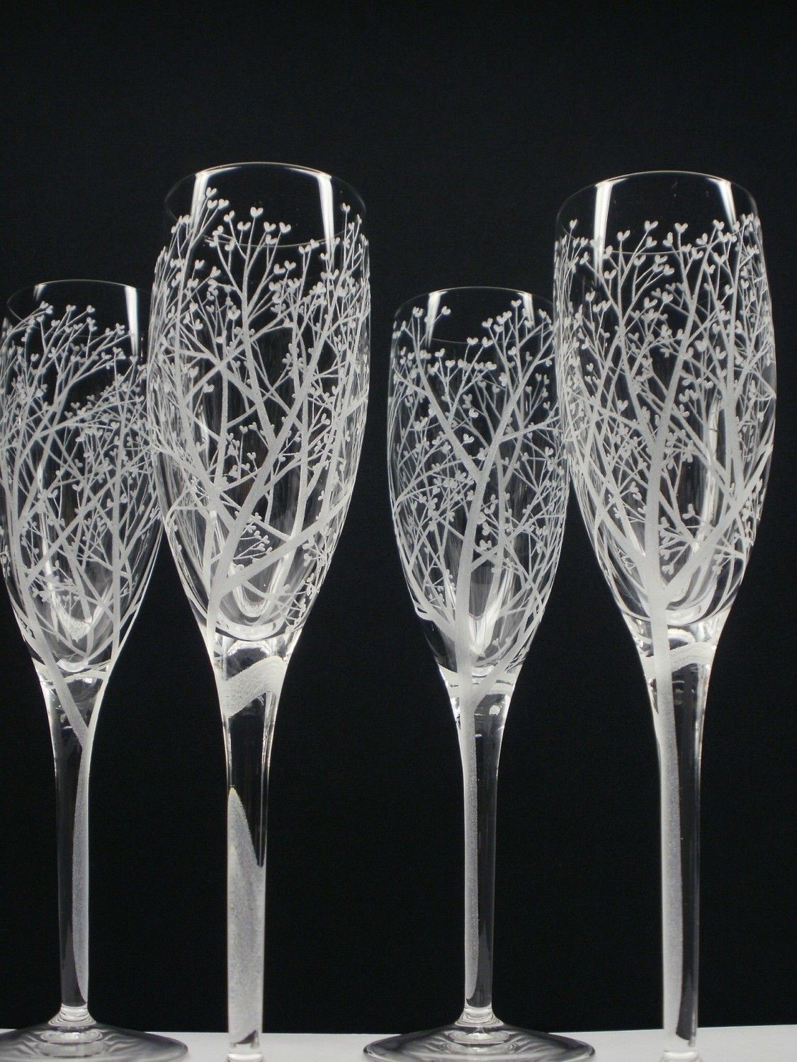 18 Unique Personalized Crystal Vase 2024 free download personalized crystal vase of tree of love 4 champagne flutes hand engraved wine glass intended for glass flutes tree branch motif like this item