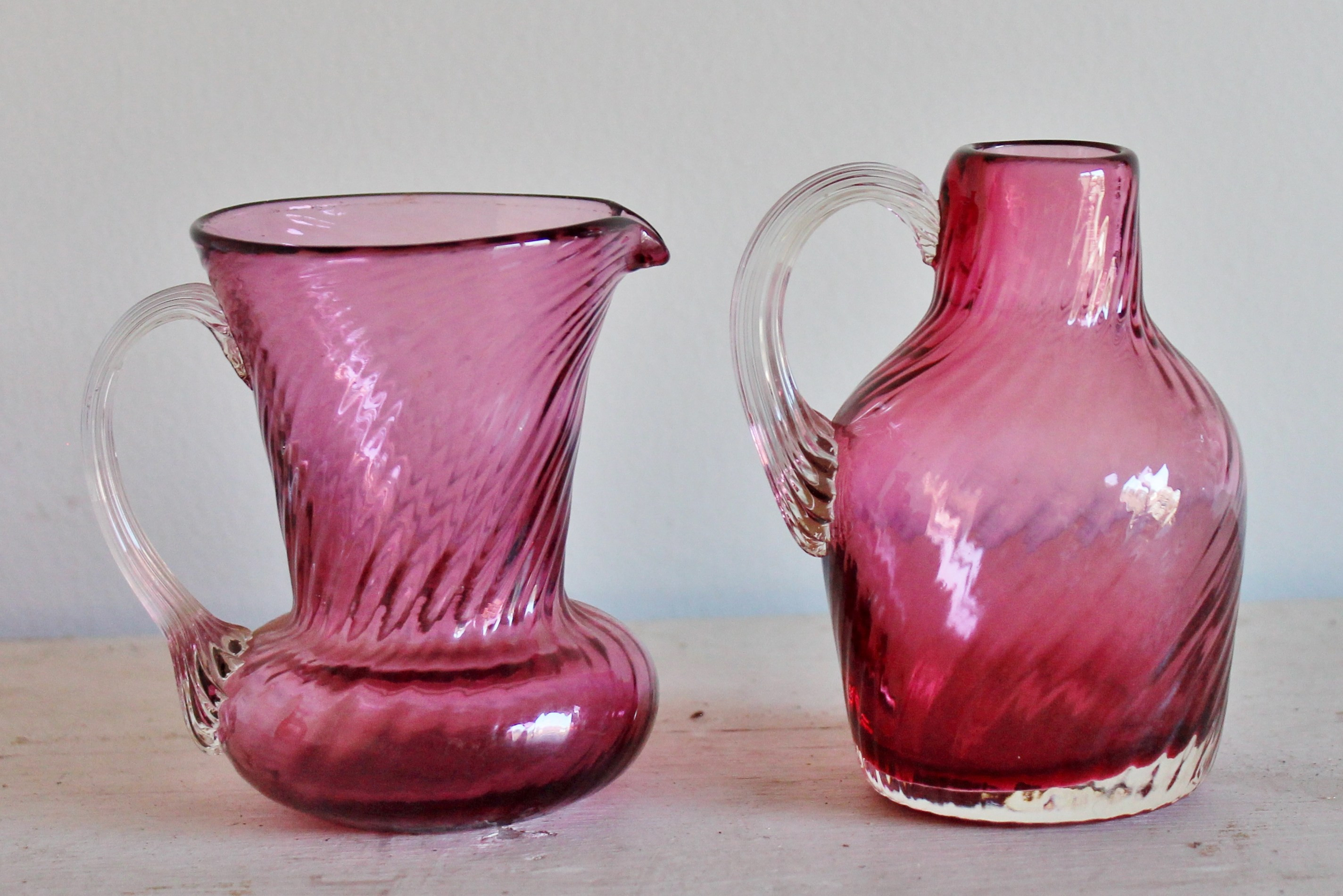 21 attractive Pilgrim Cranberry Glass Vase 2024 free download pilgrim cranberry glass vase of vintage cranberry glass hand blown pitchers by pilgrim glass with vintage cranberry glass hand blown pitchers by pilgrim glass