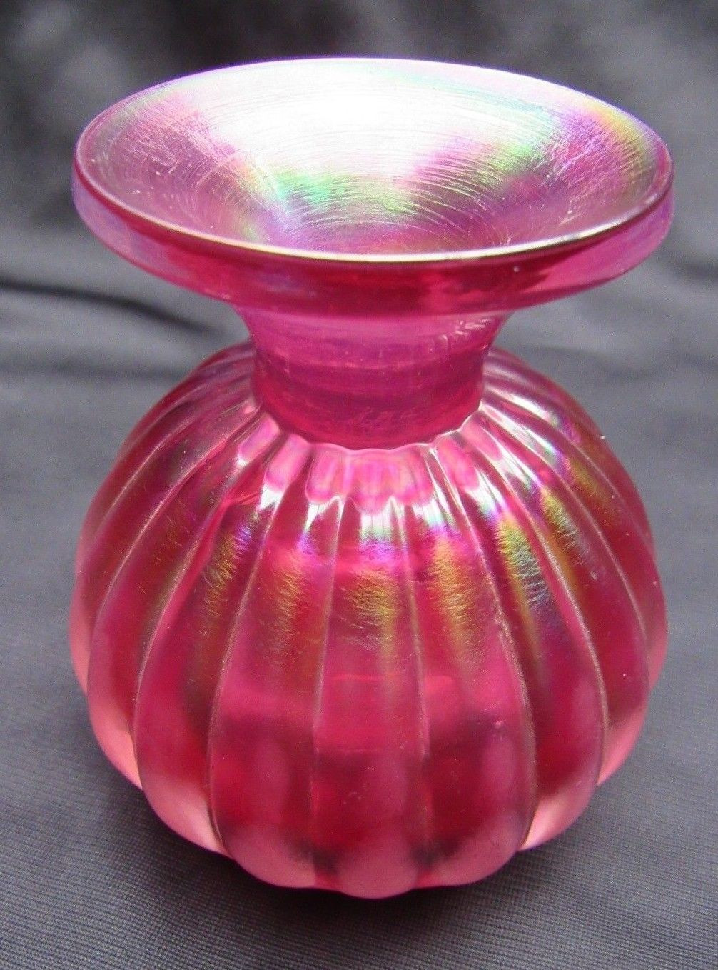 21 attractive Pilgrim Cranberry Glass Vase 2024 free download pilgrim cranberry glass vase of vintage hand blown cranberry glass 3 vase with beautiful with regard to vintage hand blown cranberry glass 3 vase with beautiful iridescence finish 3 of 6 vin