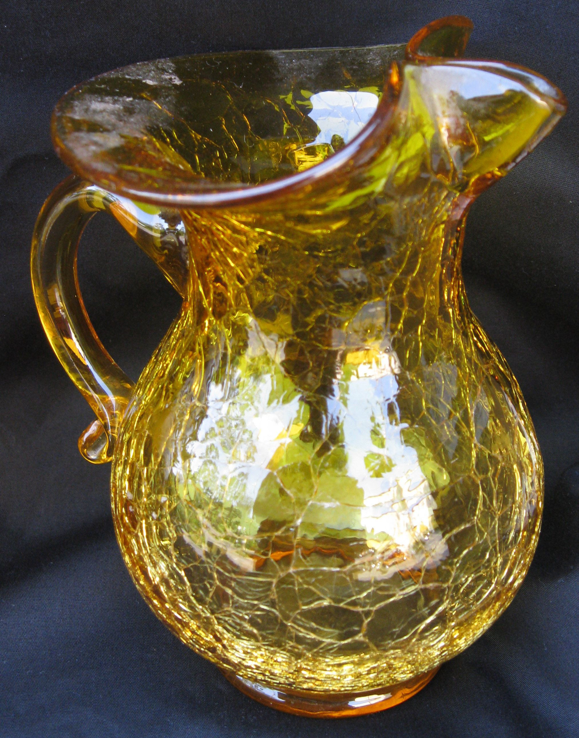 26 Amazing Pilgrim Glass Vase 2024 free download pilgrim glass vase of fenton pitchers fenton brown or amber colored crackle glass vase throughout fenton pitchers fenton brown or amber colored crackle glass vase or pitcher