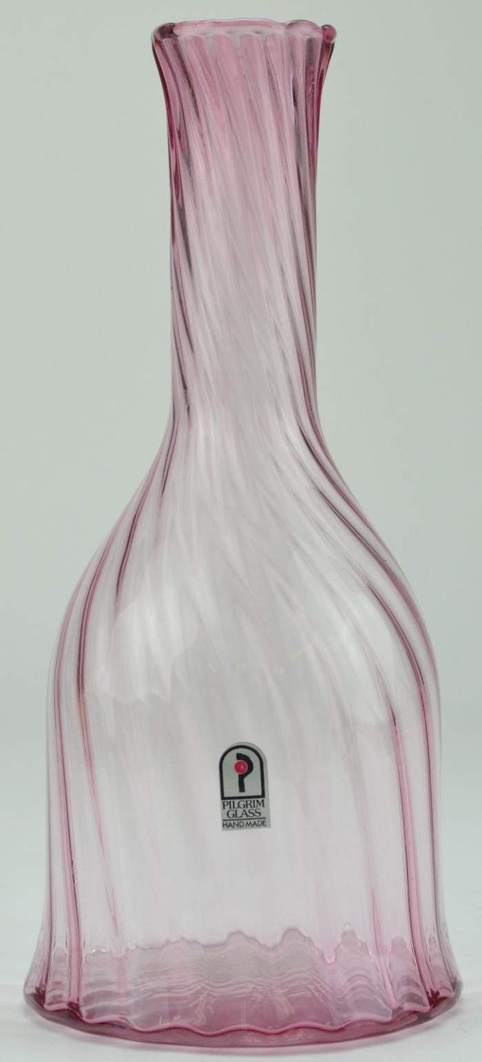 26 Amazing Pilgrim Glass Vase 2024 free download pilgrim glass vase of pilgrim handmade pink art glass swirl vase 10 5 tall for pilgrim glass handmade pink fluted vase with twisted design 10 5 tall