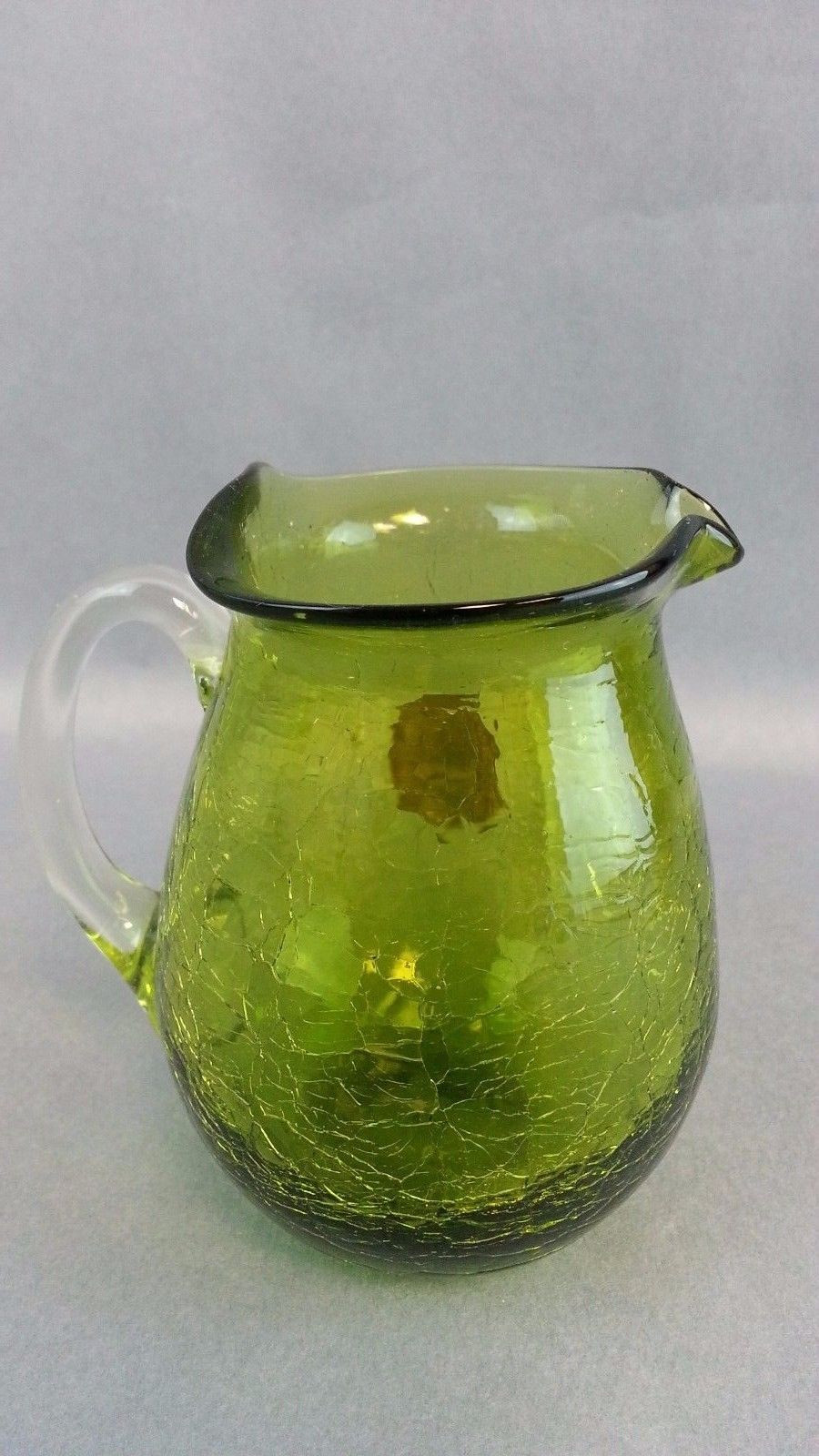 26 Amazing Pilgrim Glass Vase 2024 free download pilgrim glass vase of vintage pilgrim glass olive green crackle glass small pitcher with regard to vintage pilgrim glass olive green crackle glass small pitcher handblown 1960s 2 of 5 vintag