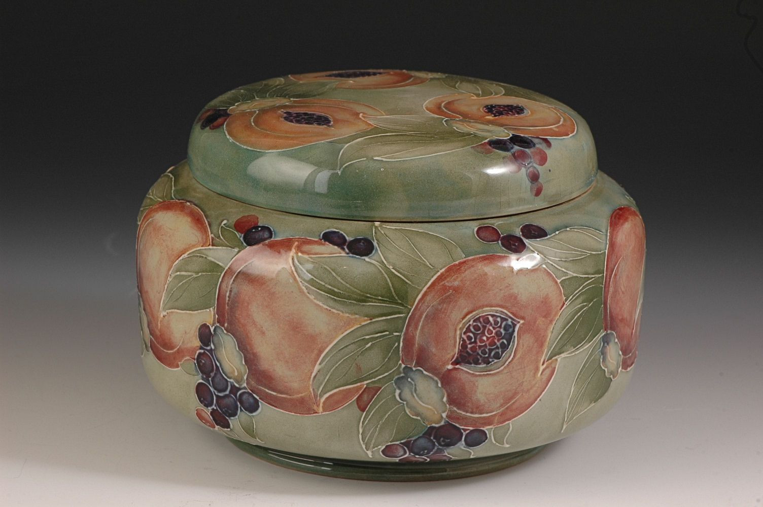 21 Nice Pinecone Vase 2024 free download pinecone vase of andrew muir clarice cliff art deco pottery moorcroft pomegranate pertaining to andrew muir clarice cliff art deco pottery moorcroft pomegranate on celadon ground tobacco