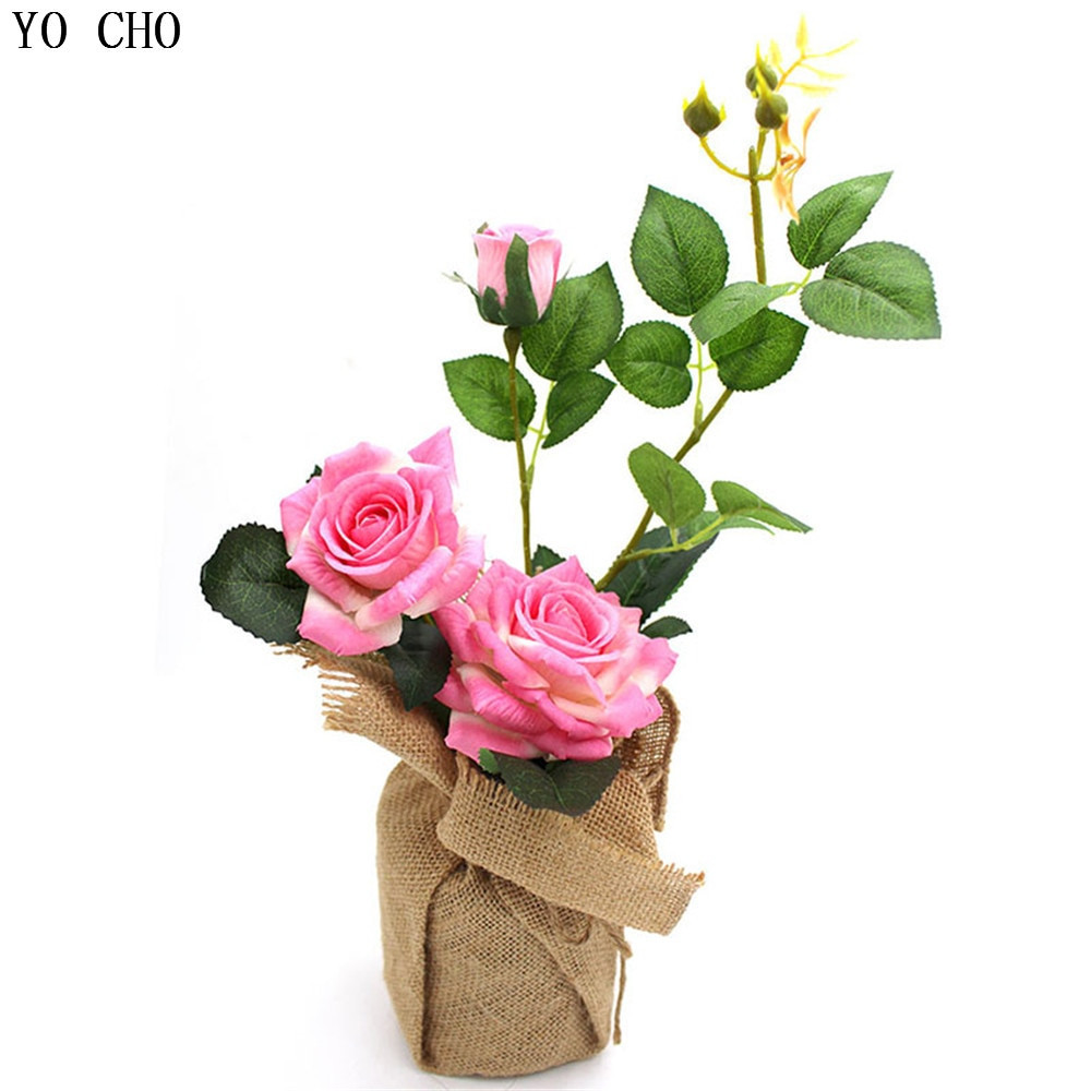 14 Stylish Pink Tulip Vase 2024 free download pink tulip vase of wholesale wedding flower set artificial roses potted flowers linen with regard to wholesale wedding flower set artificial roses potted flowers linen vase with vase party b