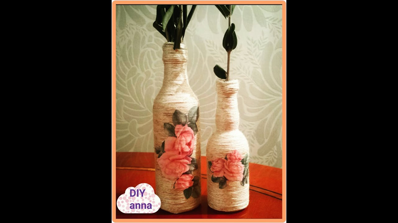 24 Stunning Plastic Bottle Vase Design 2024 free download plastic bottle vase design of decoupage yarn bottle decorations diy craft ideas tutorial uradi with regard to decoupage yarn bottle decorations diy craft ideas tutorial uradi sam youtube