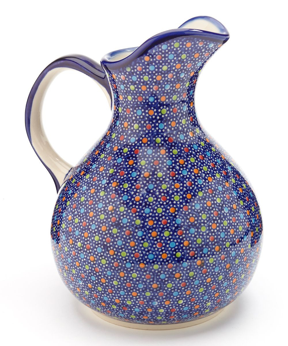 29 attractive Polish Pottery Vase 2024 free download polish pottery vase of im not a huge polish pottery fan but i like this pattern blue pertaining to im not a huge polish pottery fan but i like this pattern blue polka dot oskar pitcher daily