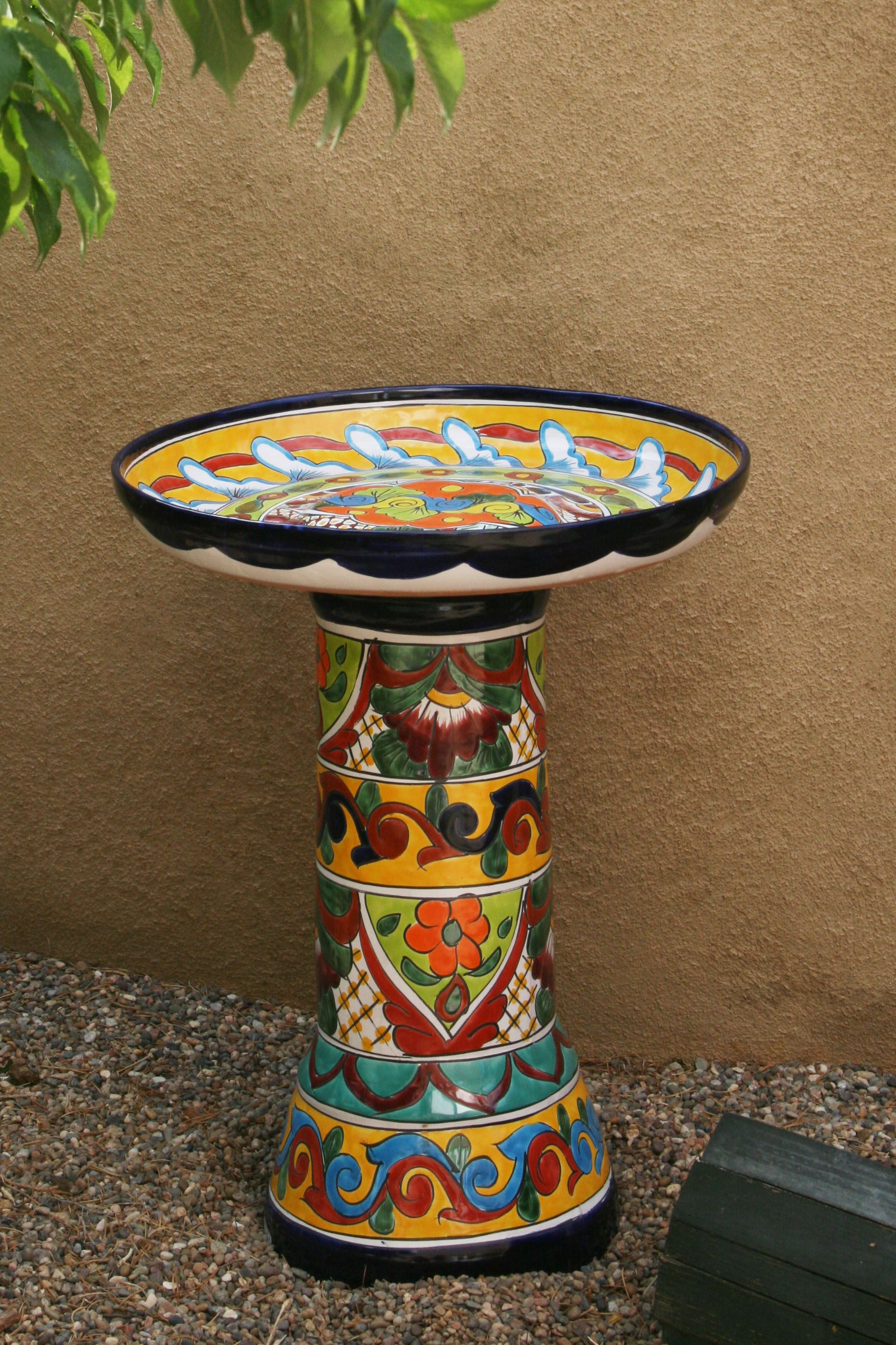 29 Nice Pottery Barn Tuscan Terracotta Vases 2024 free download pottery barn tuscan terracotta vases of modern era talavera mexican pottery birdbath bought h e b food inside modern era talavera mexican pottery birdbath bought h e b food stores 50