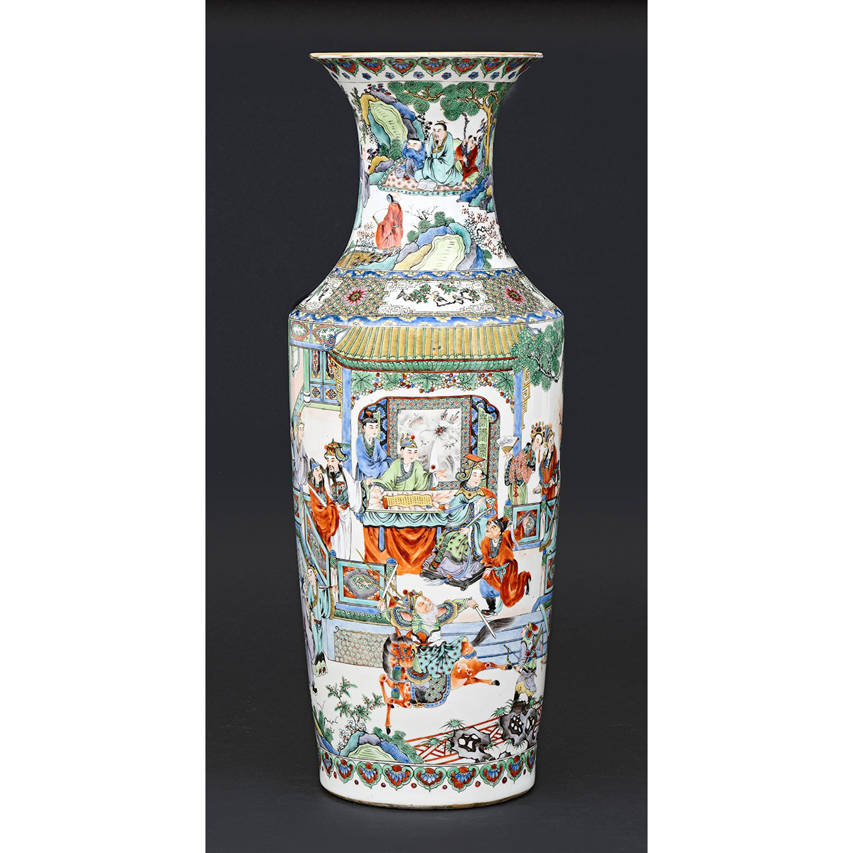 27 attractive Qing Dynasty Vase 2024 free download qing dynasty vase of arts dasie millon riviera gauchet asian art throughout lot 189 a large chinese 19th century qing dynasty porcelain three kingdoms fengweizun