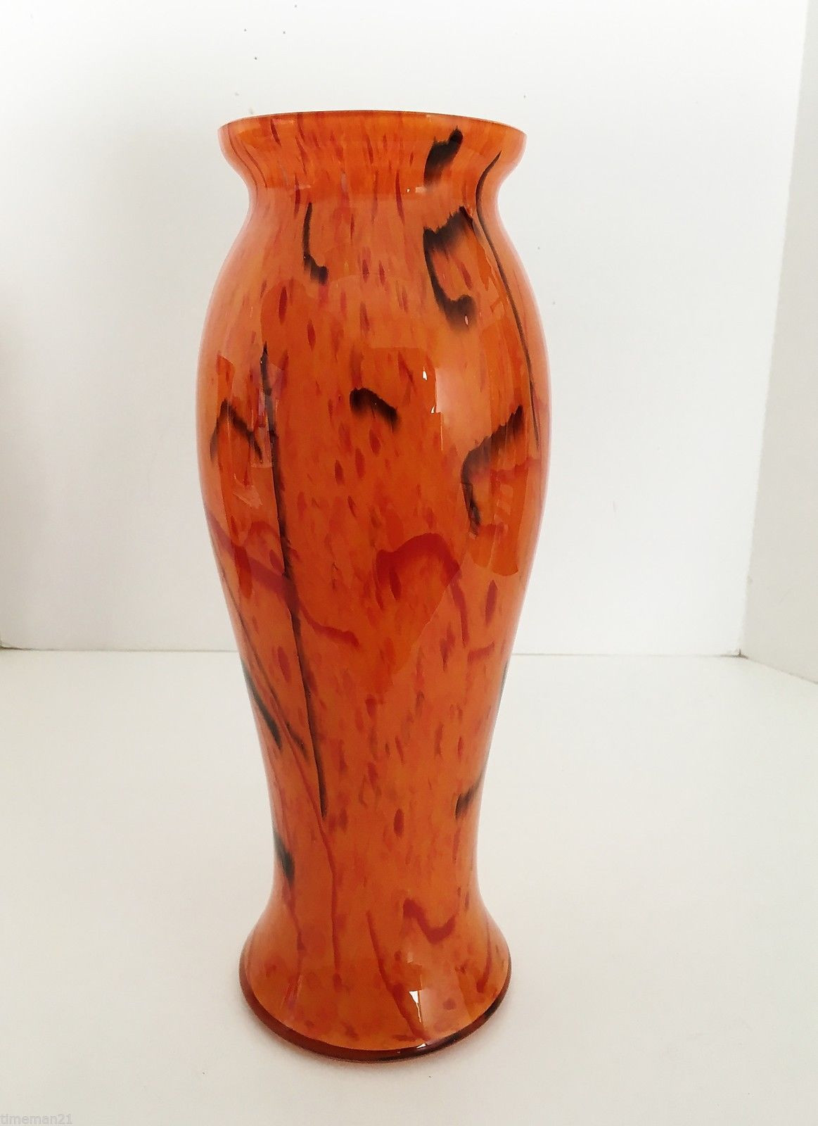 30 Cute Red Bohemian Glass Vase 2024 free download red bohemian glass vase of bohemian czech art glass vase orange red blue 13 25 04574 ebay within bohemian czech art glass vase orange red blue 13 25 04574 ebay