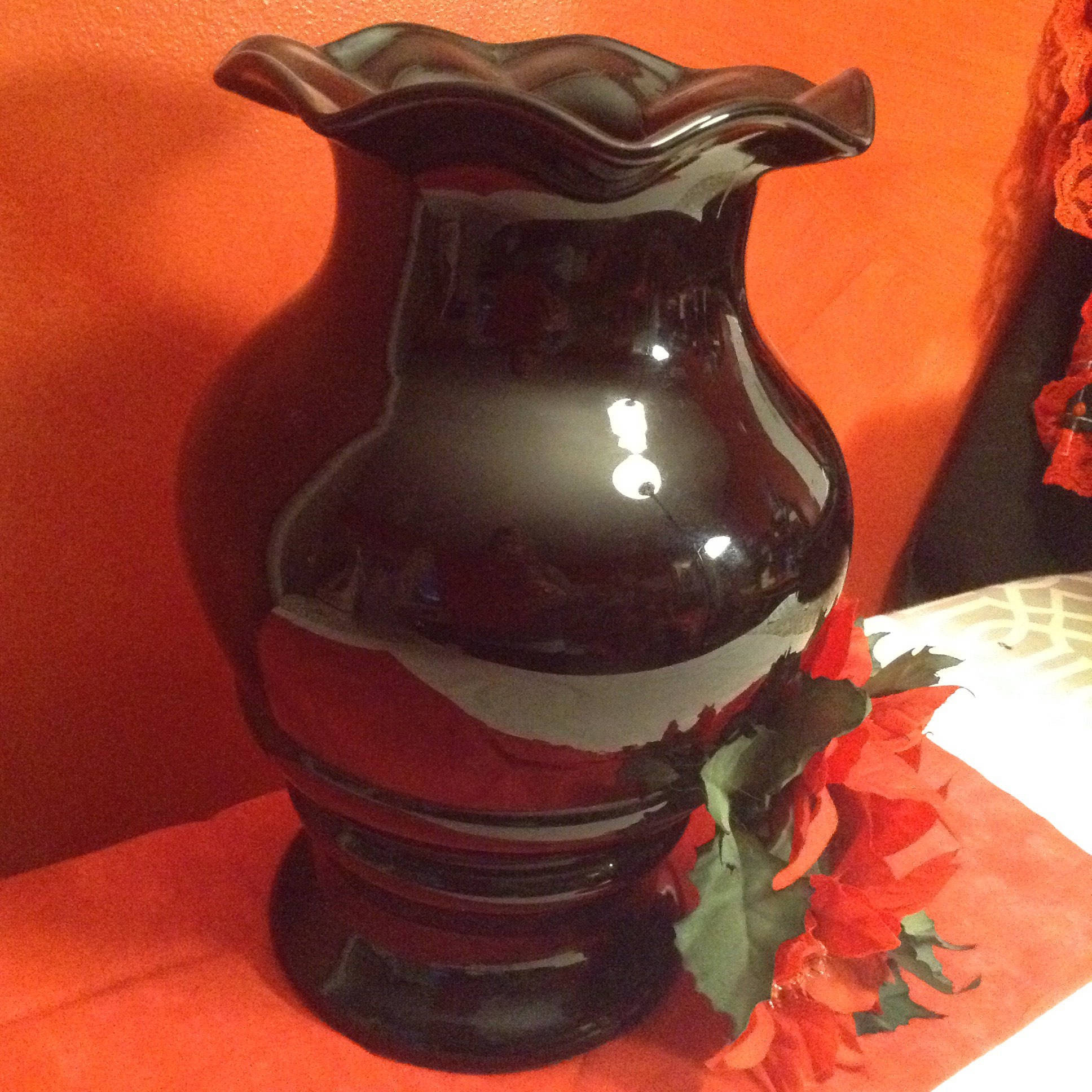 23 Nice Red Ceramic Vases and Urns 2024 free download red ceramic vases and urns of vintage black amethyst vase etsy inside dc29fc294c28ezoom