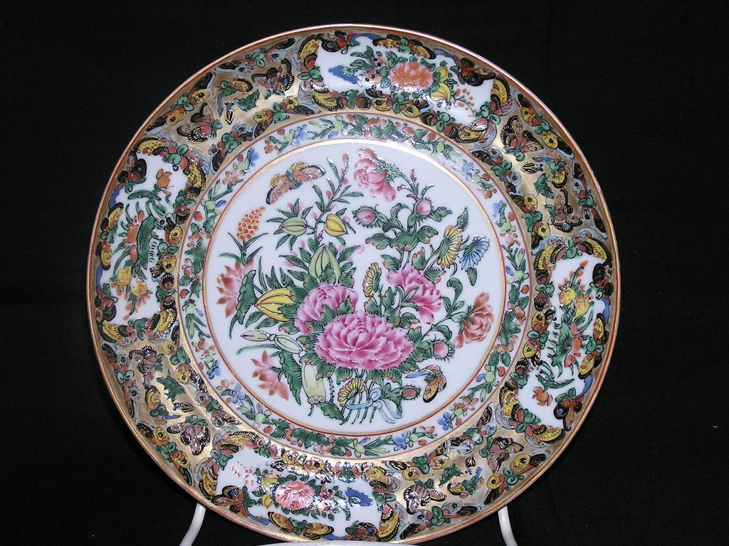 20 Popular Rose Medallion Vase 2024 free download rose medallion vase of antique chinese export hand painted porcelain rose medallion plate with regard to antique chinese export hand painted porcelain rose medallion plate