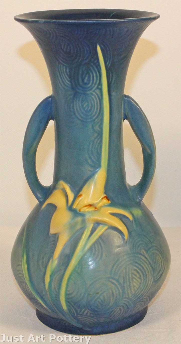 10 Fabulous Roseville Double Bud Vase 2024 free download roseville double bud vase of roseville pottery zephyr lily blue vase 137 10 from just art pottery intended for roseville pottery zephyr lily blue vase 137 10 from just art pottery